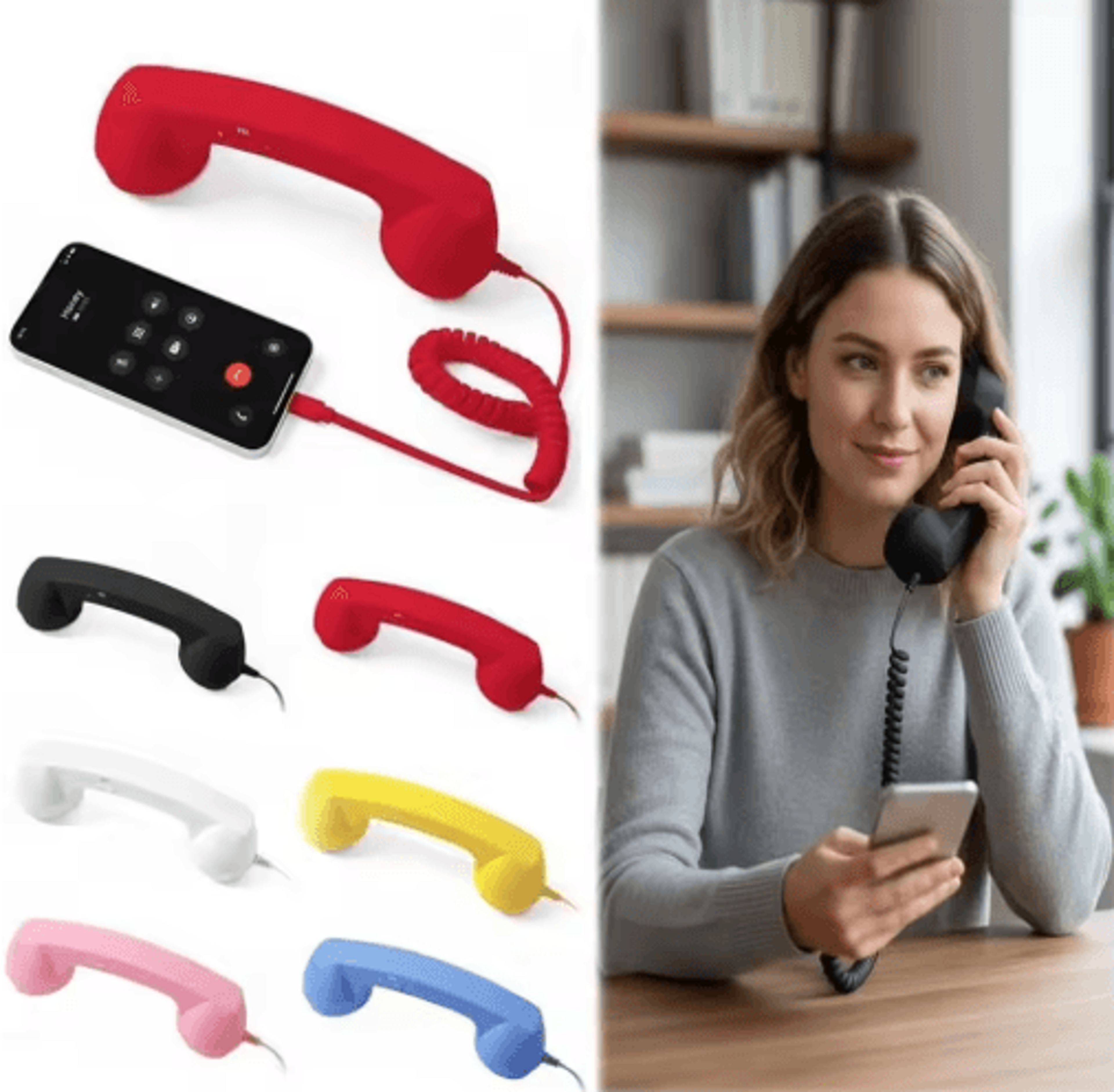 TypeC Handheld Phone Receiver With Microphone For Mobile Calls 0
