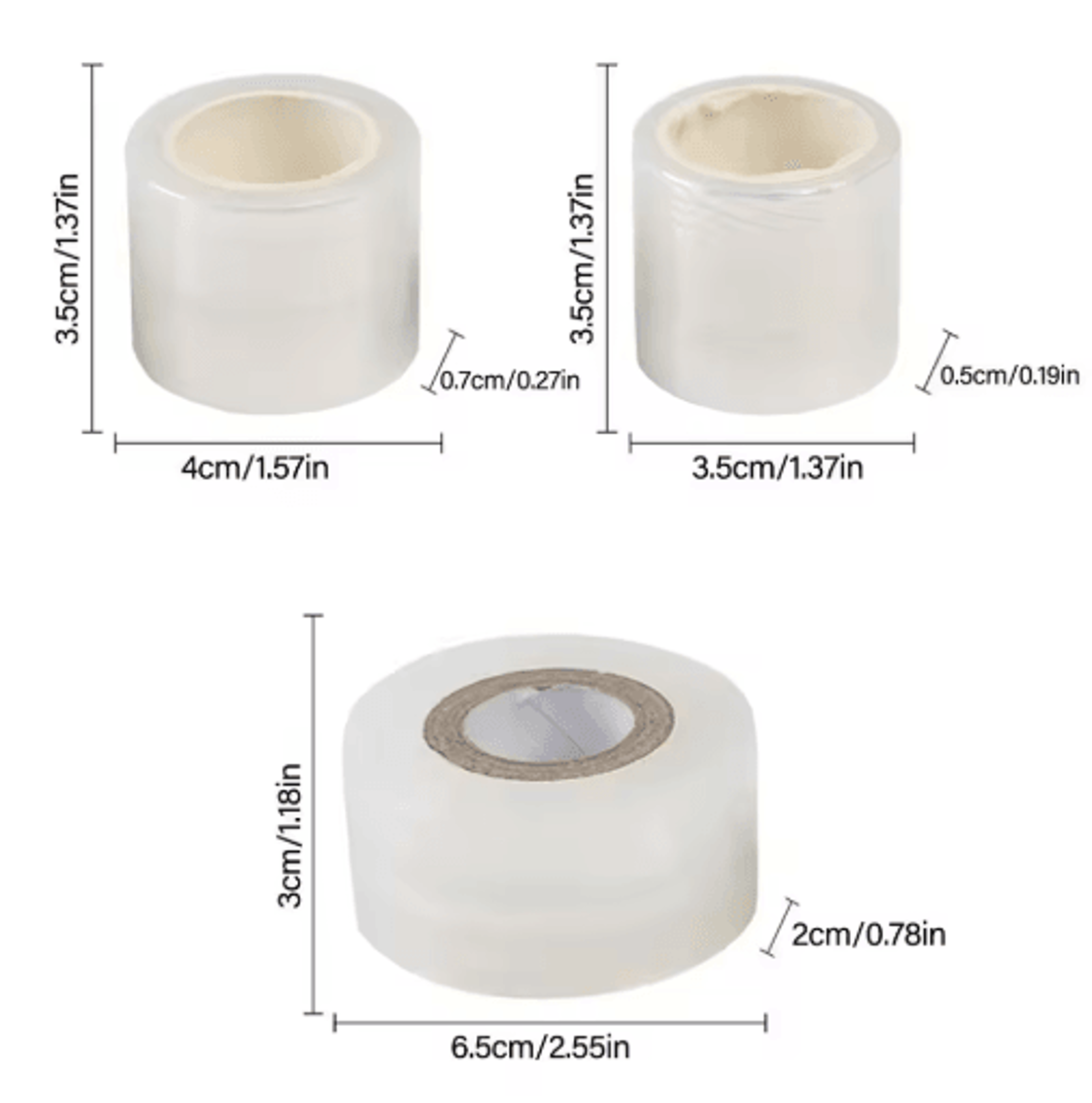Transparent Badminton Racket Overgrip Wrap For Sweat  Handle Protection 4