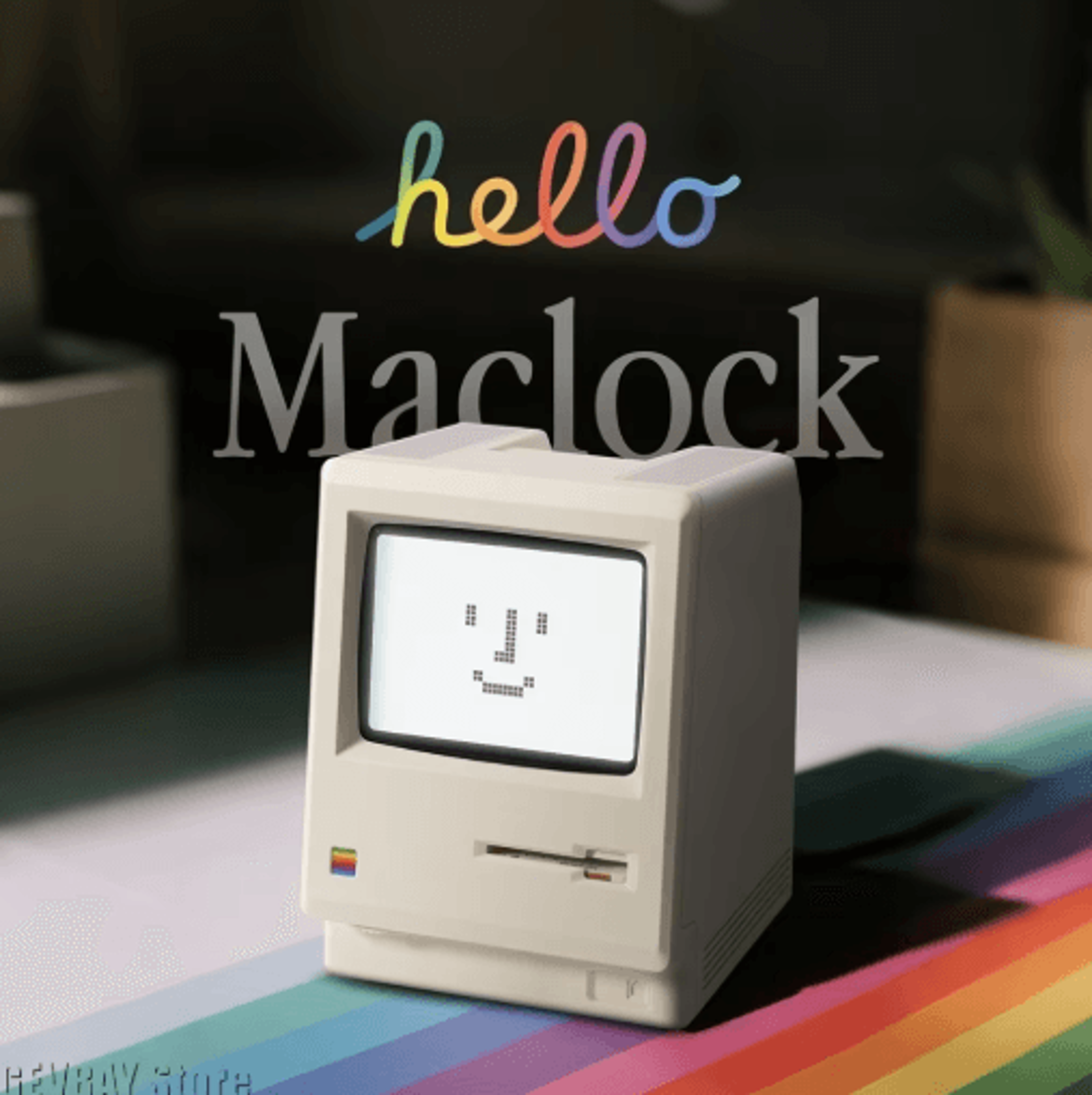 Retro Digital Alarm Clock For Students  Desktop Decor 0