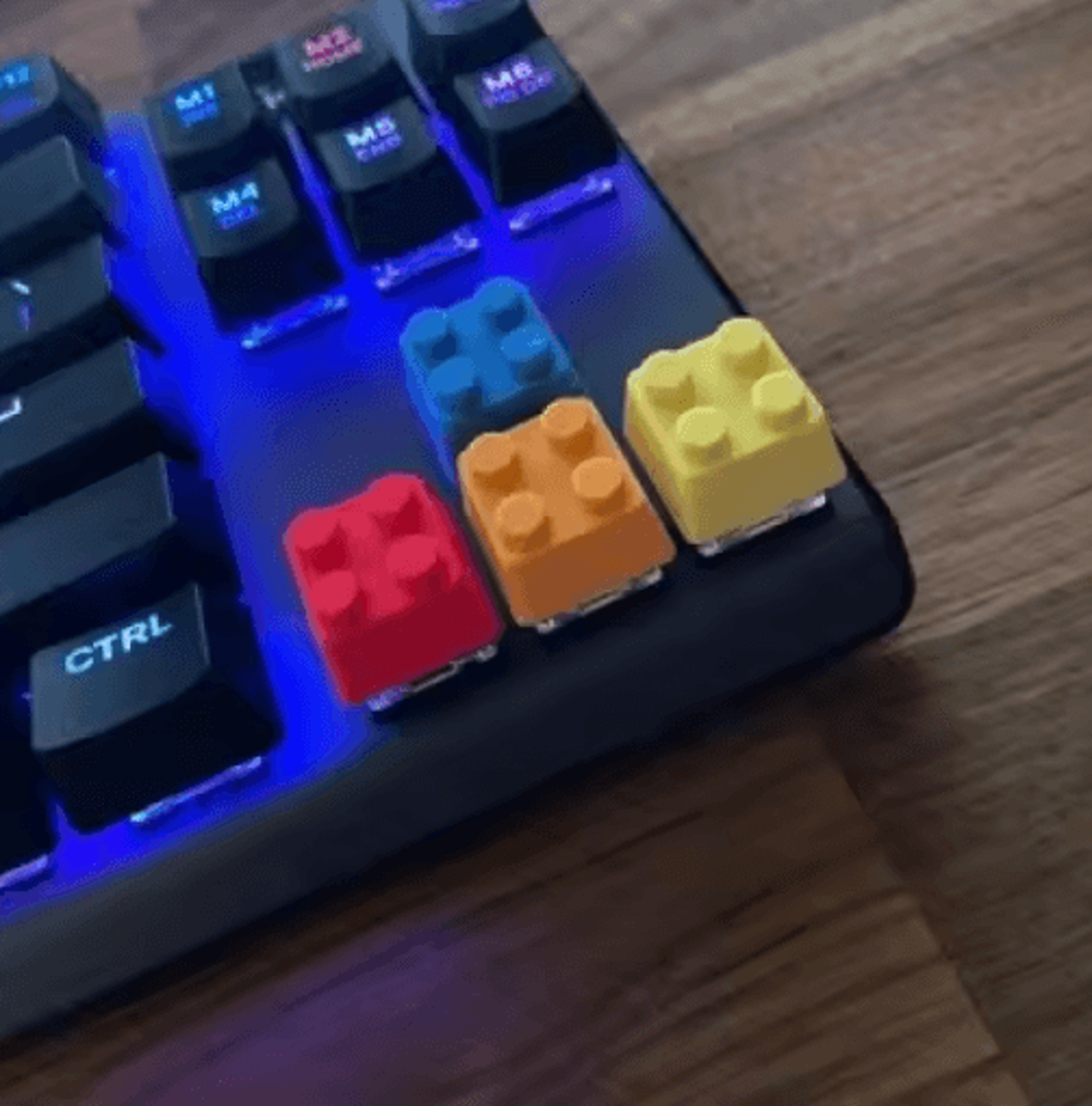 3D Printed WASD  Directional Keycaps For MX Mechanical Keyboards 1
