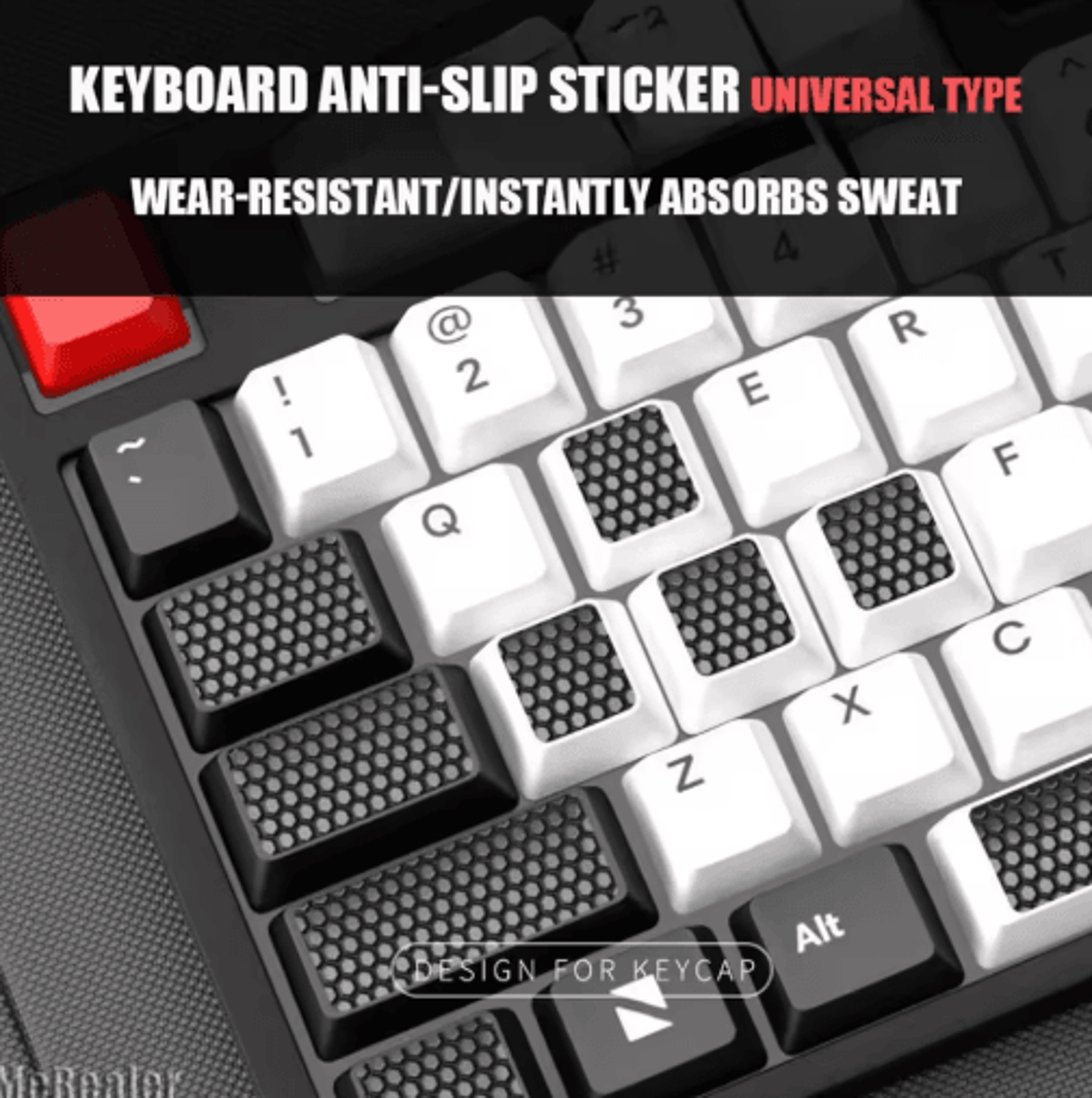 anti slip keyboard keycap stickers for mechanical keyboards