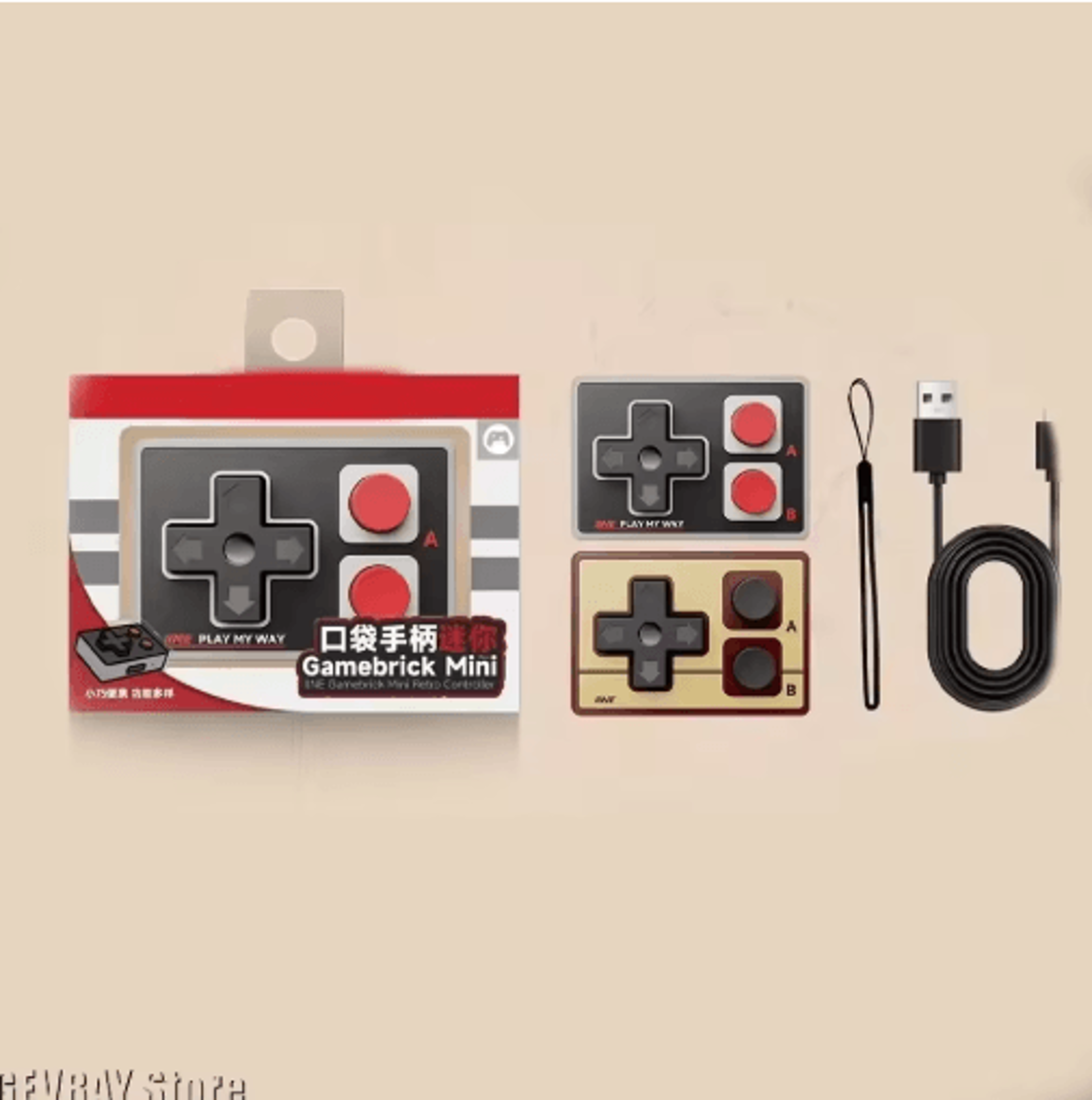 IINE Pocket Mini Bluetooth Game Controller  Short Video Remote 6