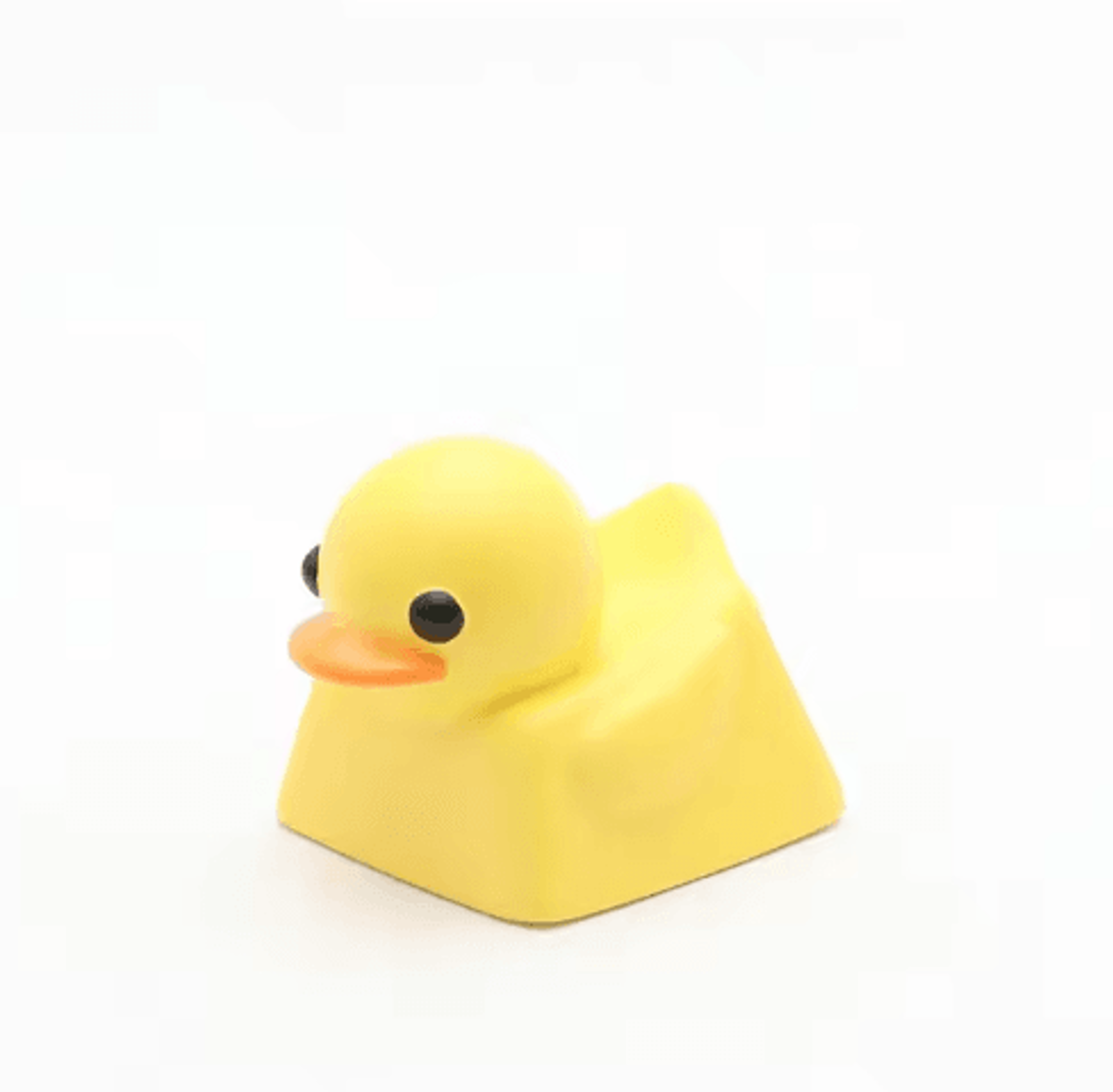 Cute Duck Resin Keycap For Cherry MX Mechanical Keyboards 7