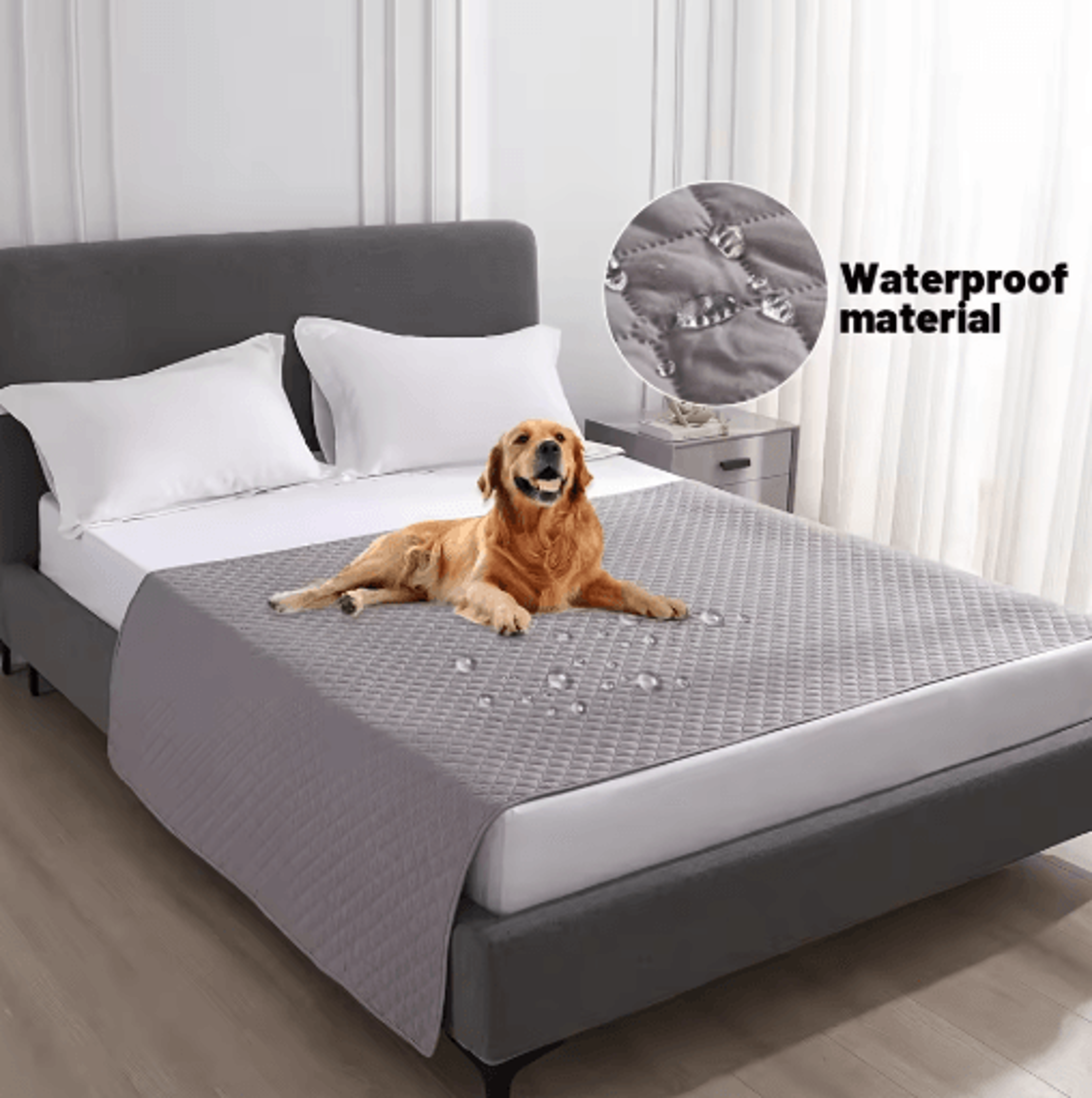 Waterproof NonSlip Pet Bed Cover Sofa  Furniture Protector For Dogs And Cats 4