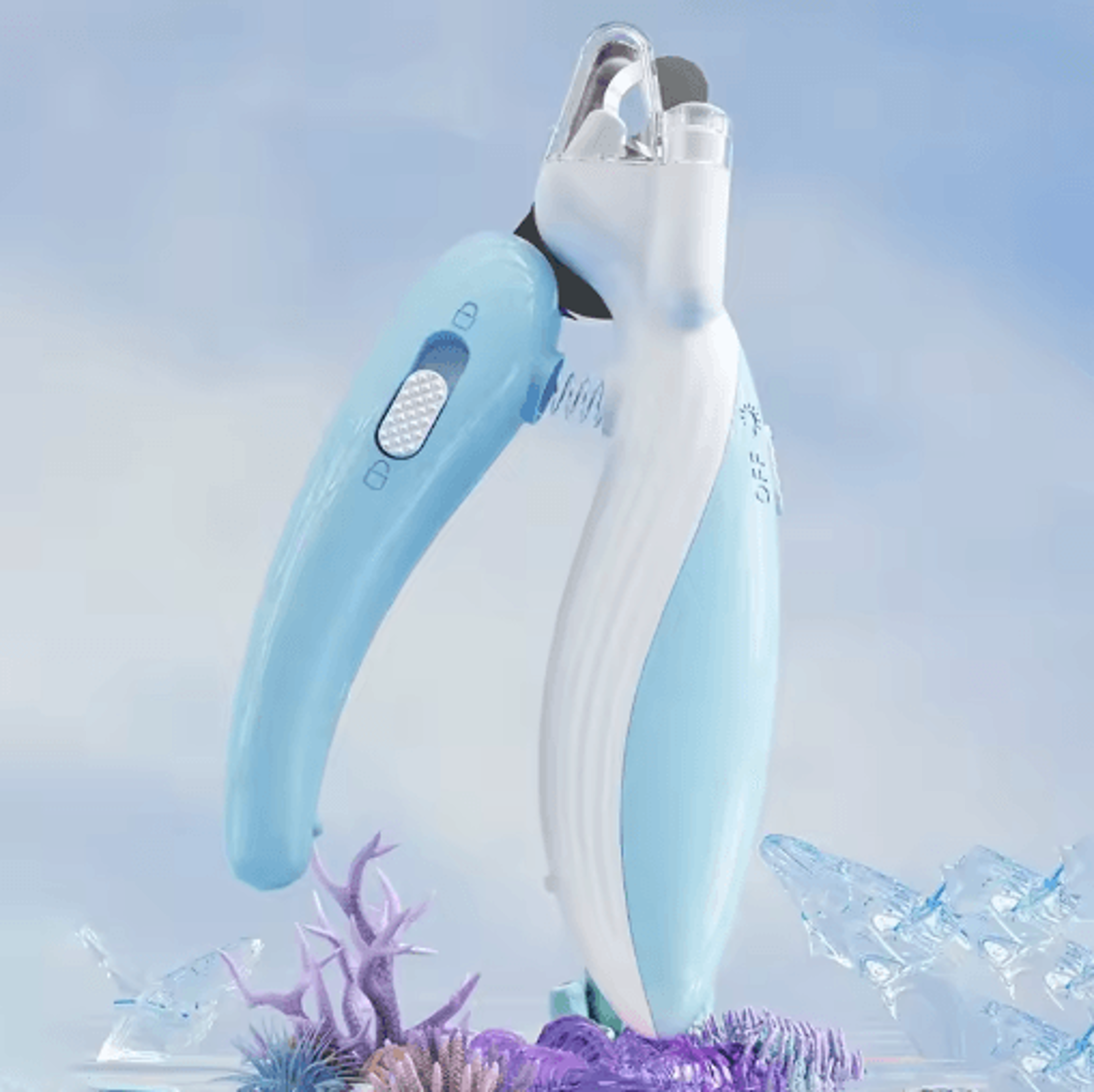 LED Pet Nail Clippers Safe Professional Nail Trimmer For Dogs  Cats 5