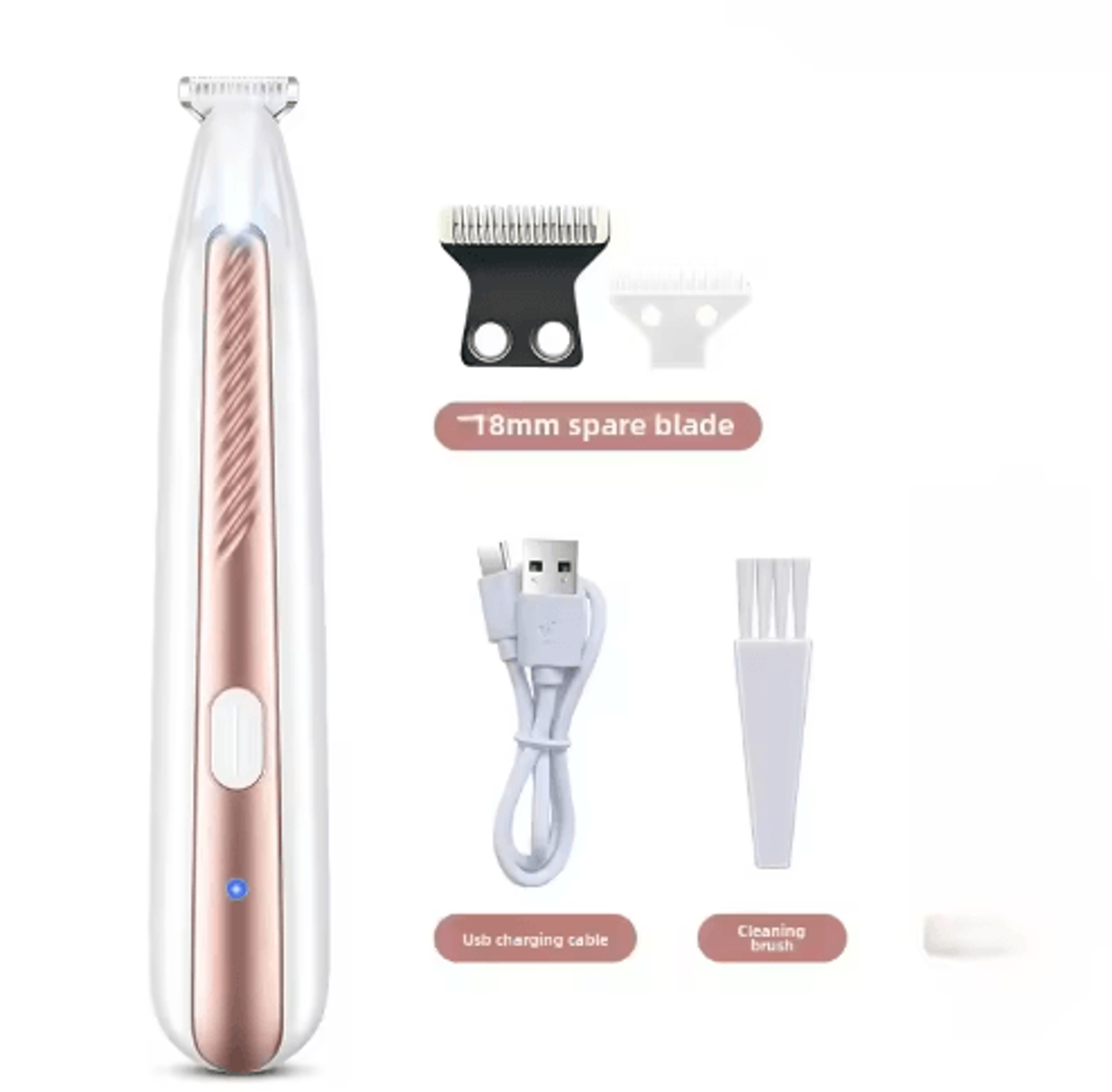 Smart Waterproof Pet Hair Trimmer  Electric Dog Paw  Cat Grooming Shaver 2