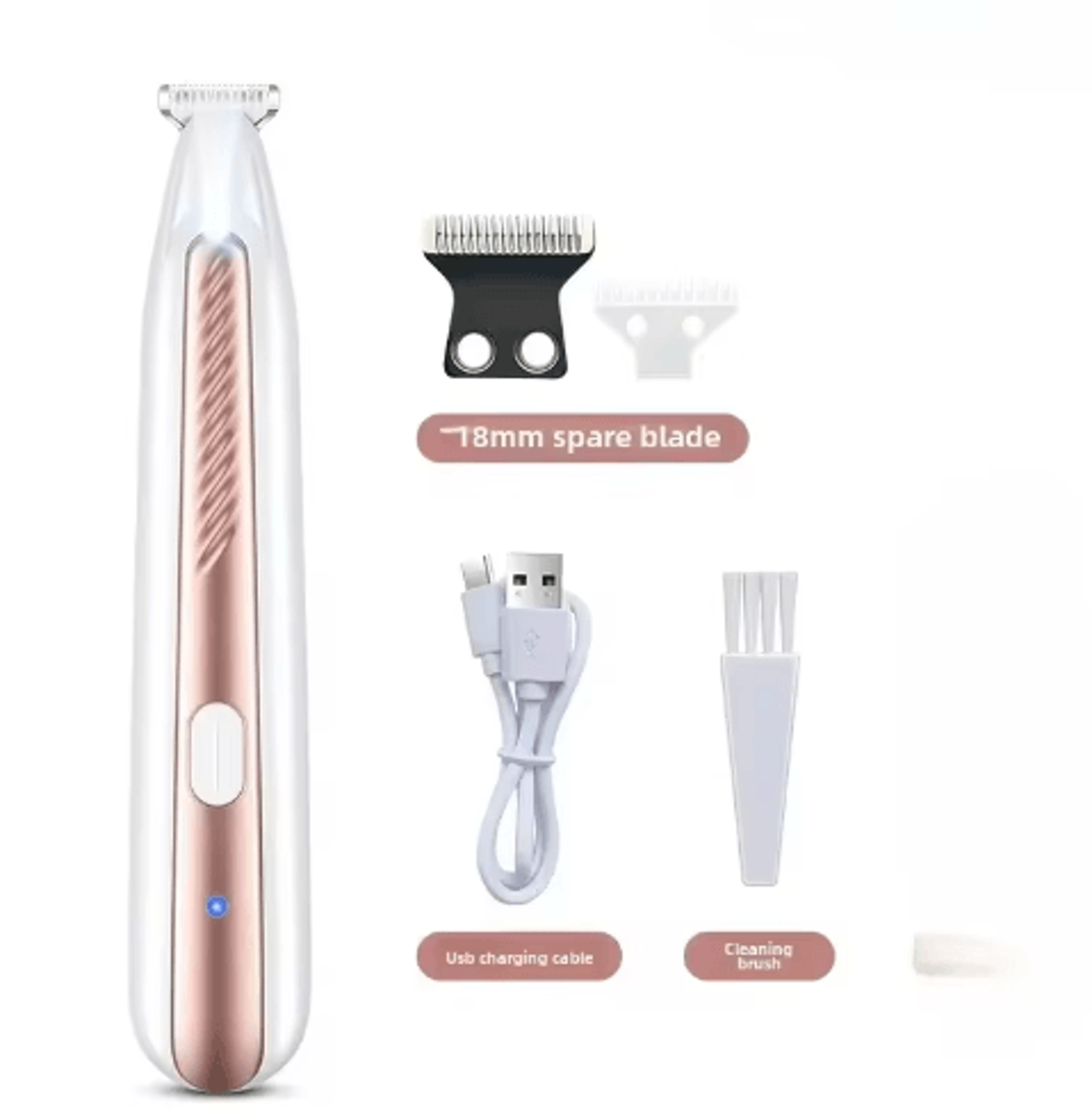Smart Waterproof Pet Hair Trimmer  Electric Dog Paw  Cat Grooming Shaver 5