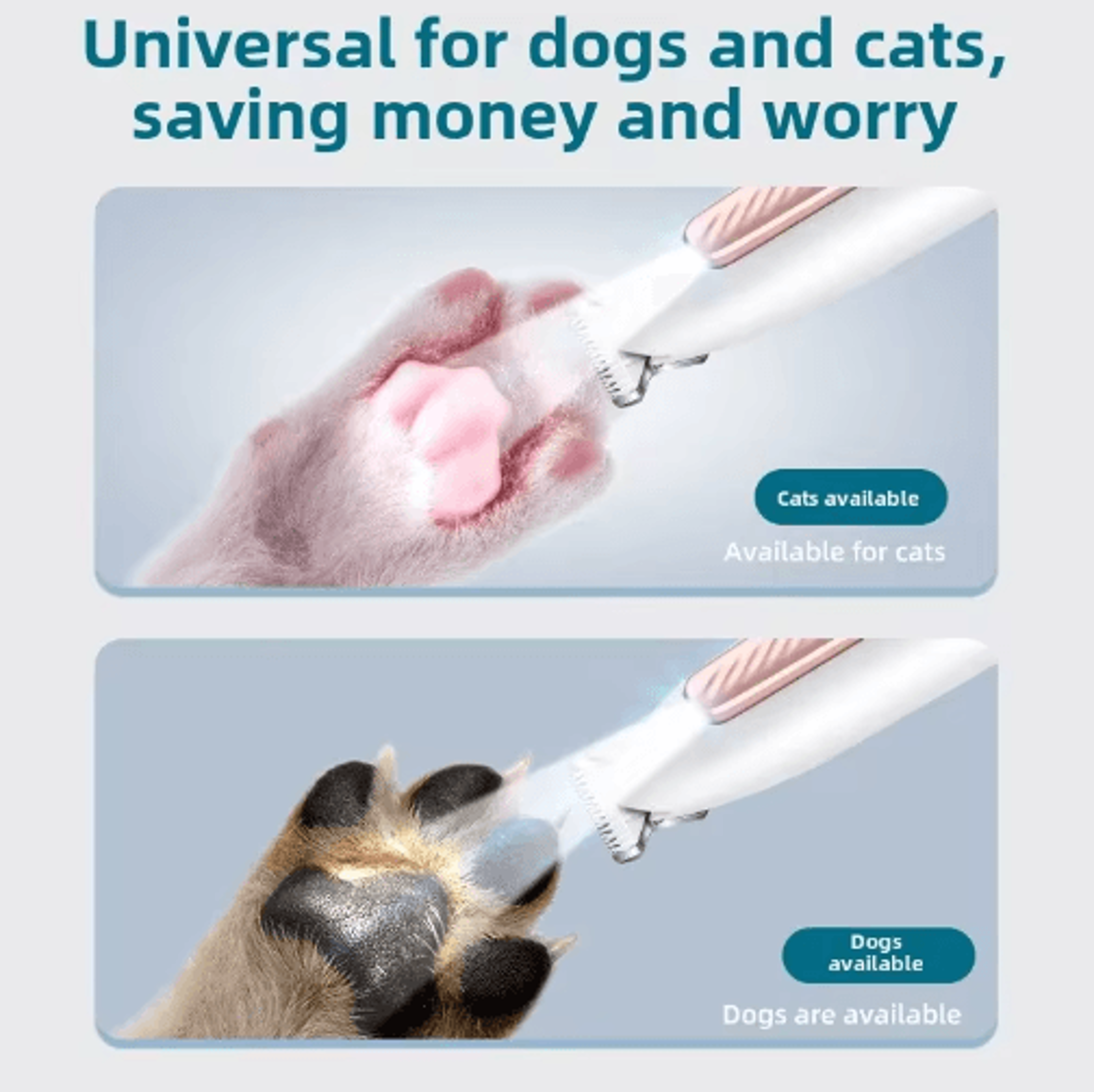 Smart Waterproof Pet Hair Trimmer  Electric Dog Paw  Cat Grooming Shaver 9