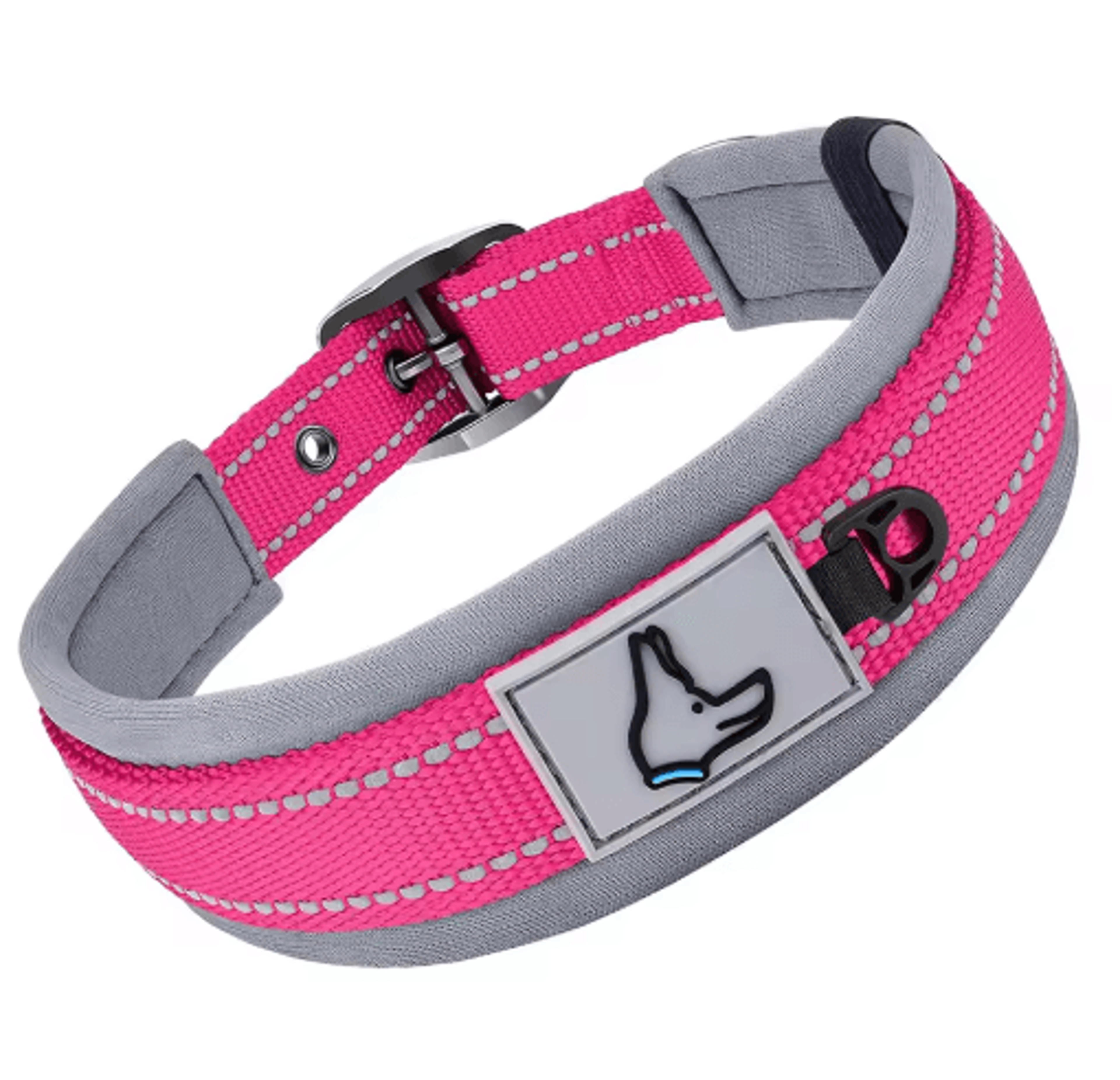 ComfortGuard Reflective Dog Collar For Small Medium  Large Dogs 5