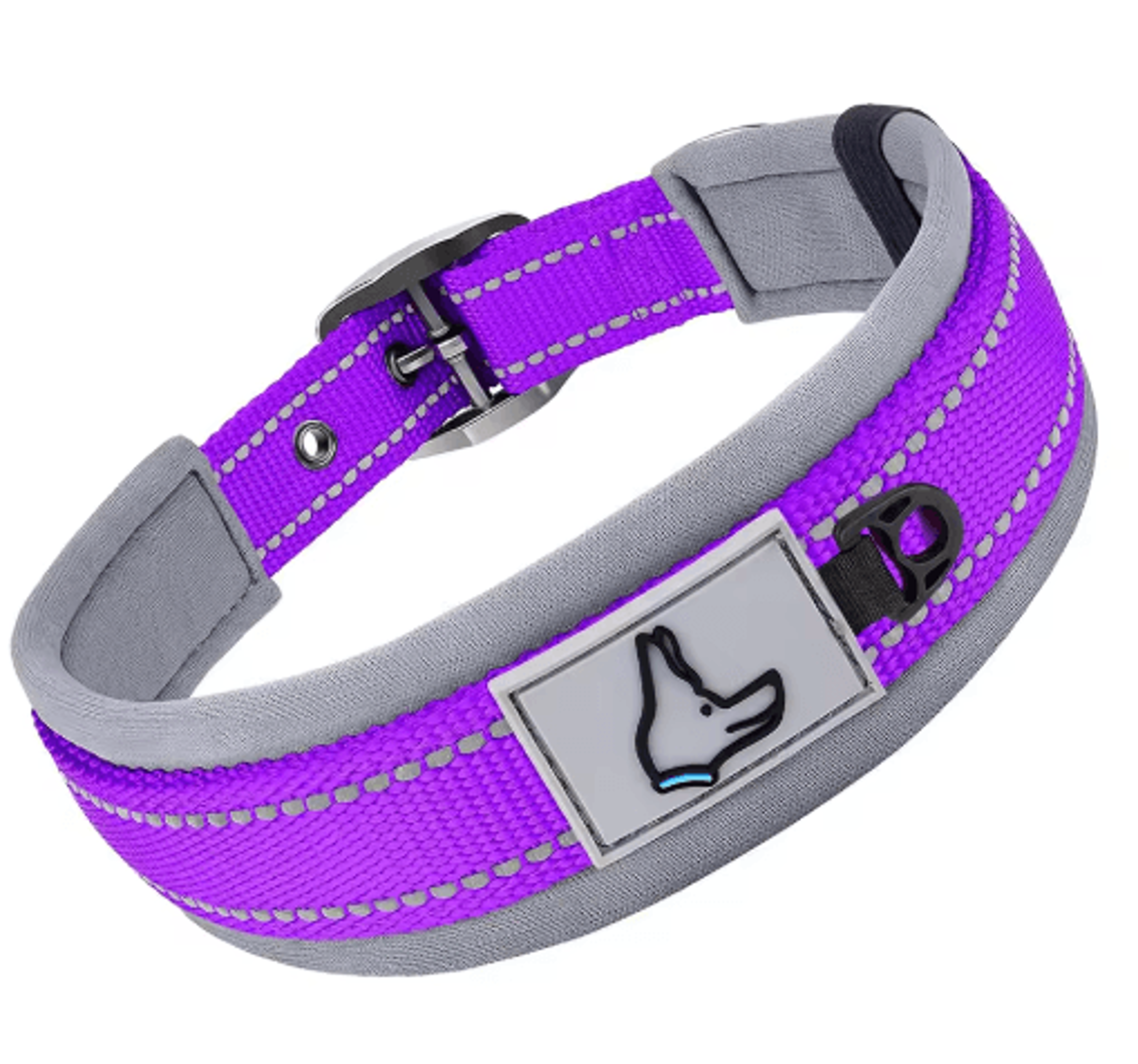 ComfortGuard Reflective Dog Collar For Small Medium  Large Dogs 6