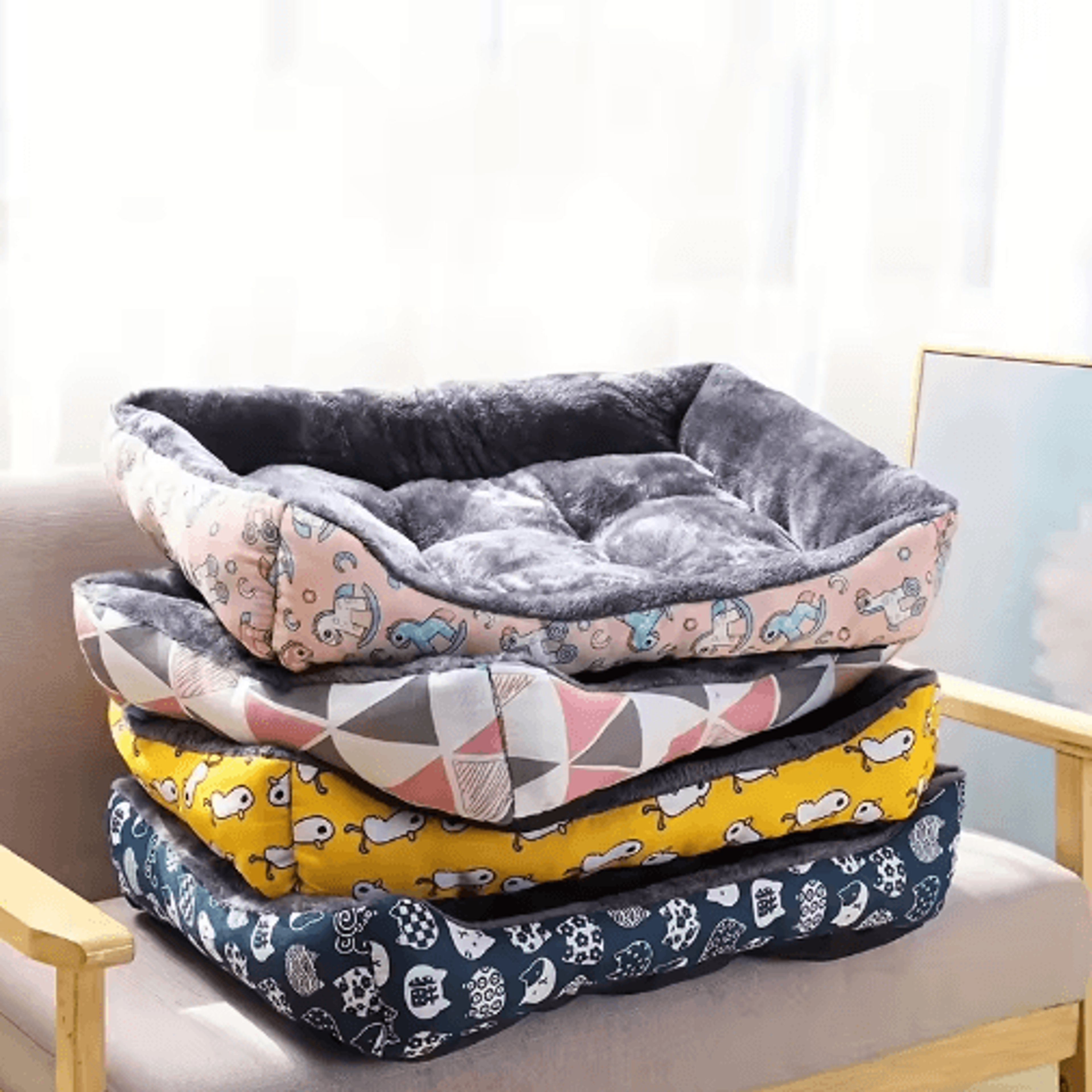 CozyNest Plush Dog Bed Sofa Mat For Small Medium  Large Pets 6