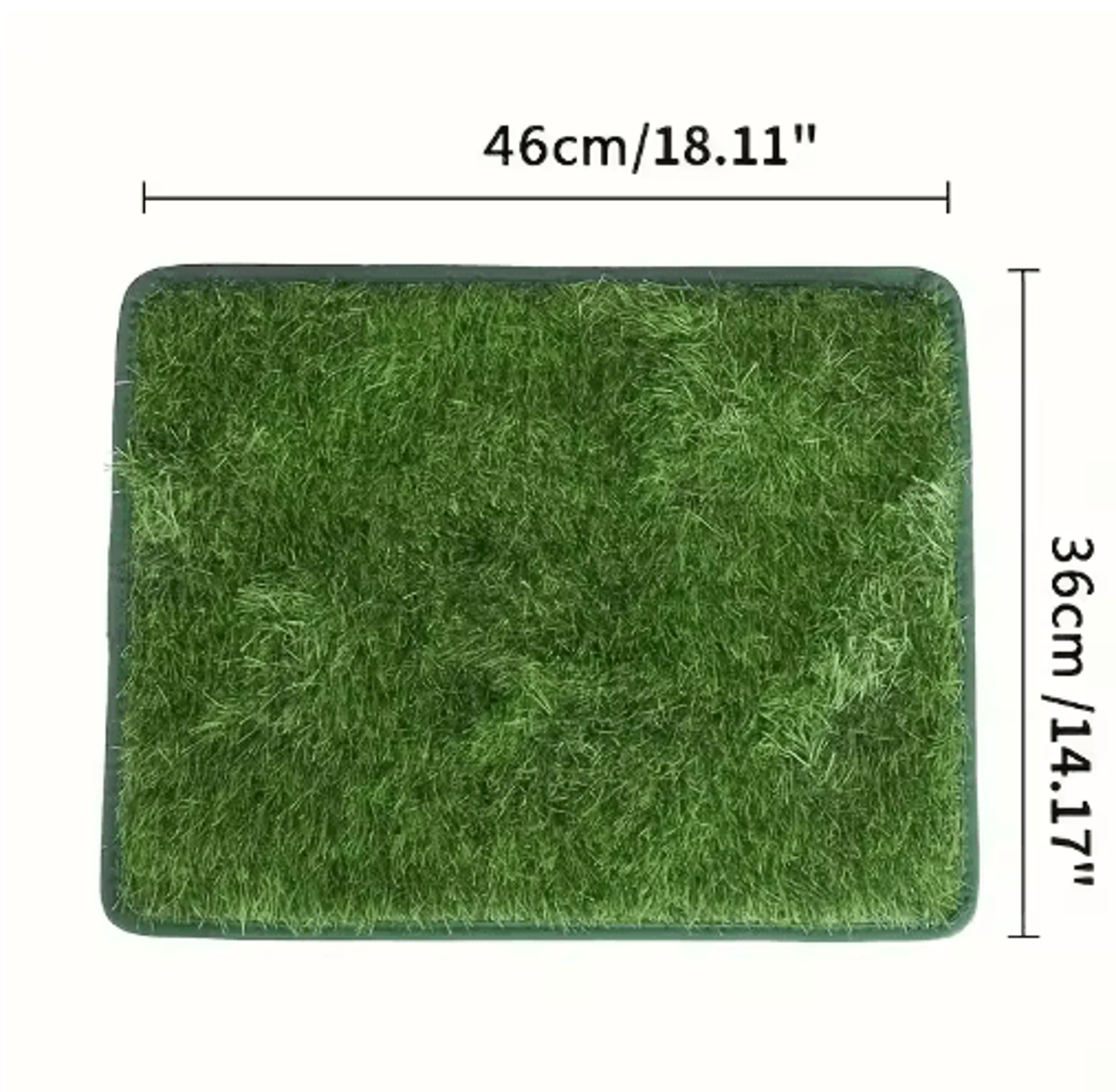 FreshPatch Pro Dog Potty Training Mat With Reusable Artificial Grass 3