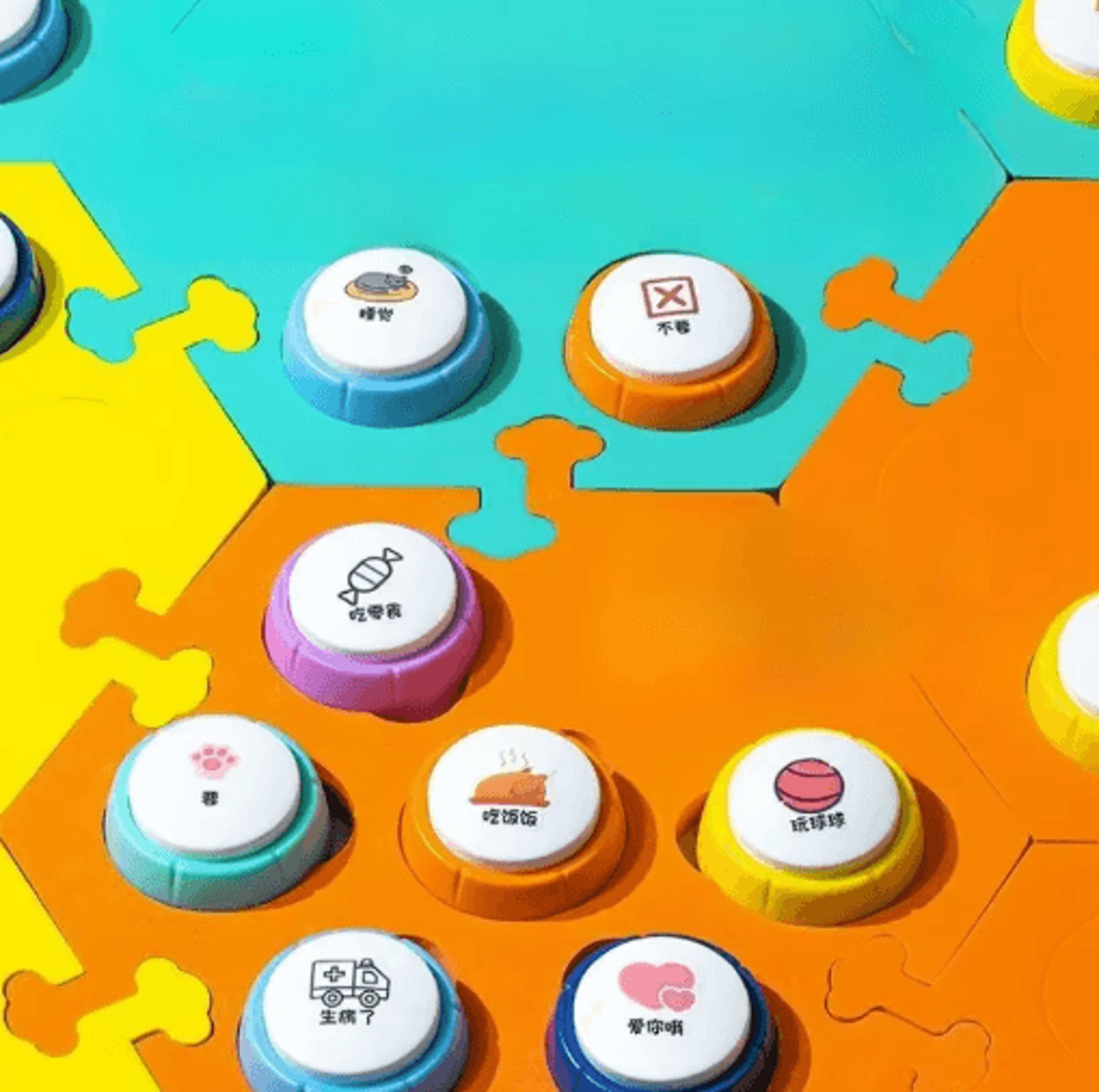 PawVoice Interactive Dog Communication Buttons For Pet Training 4