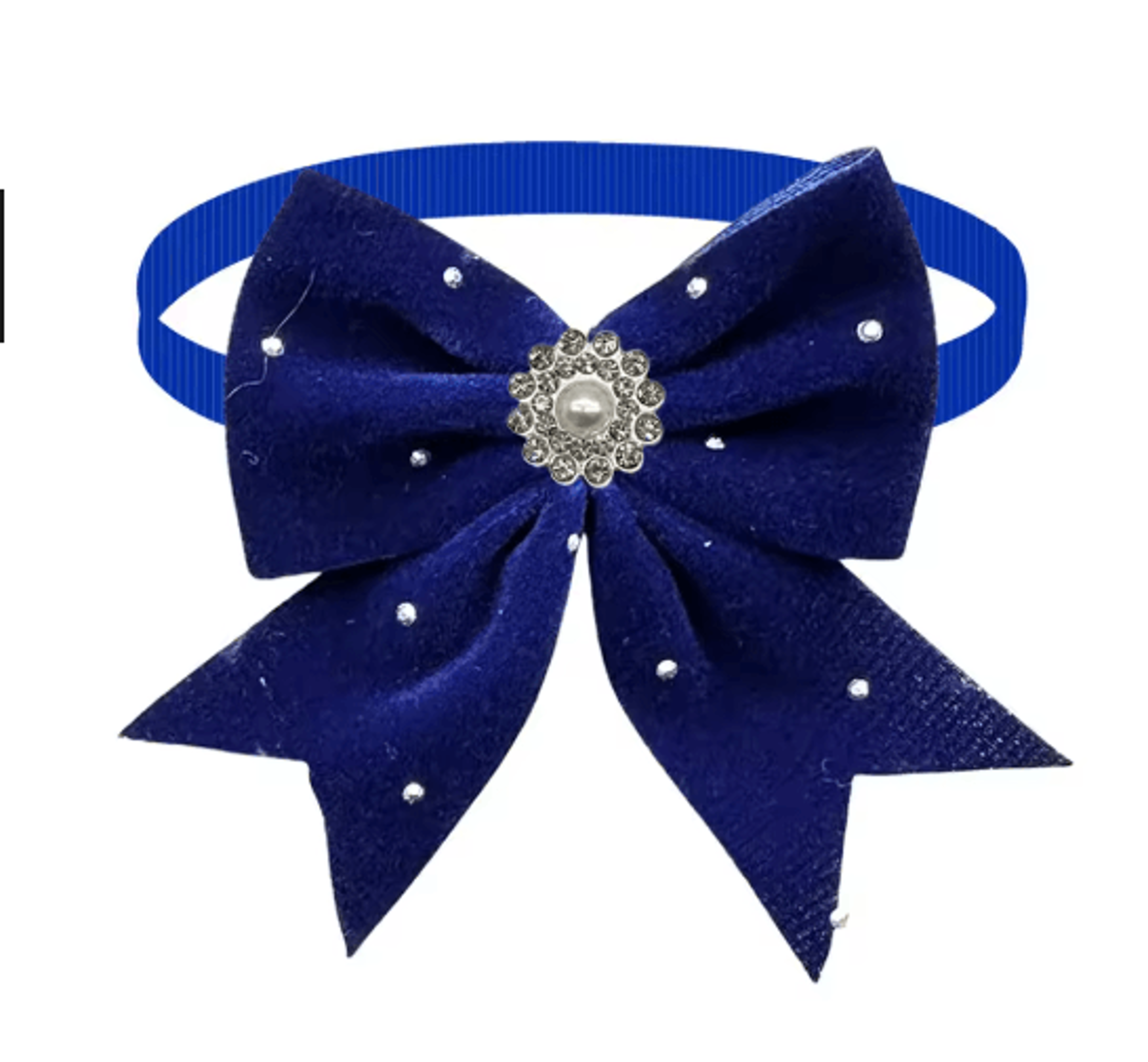 LuxeSpark Diamond Pet Bow Tie Set  Adjustable Grooming Bows For Dogs  Cats 50100PCS 5