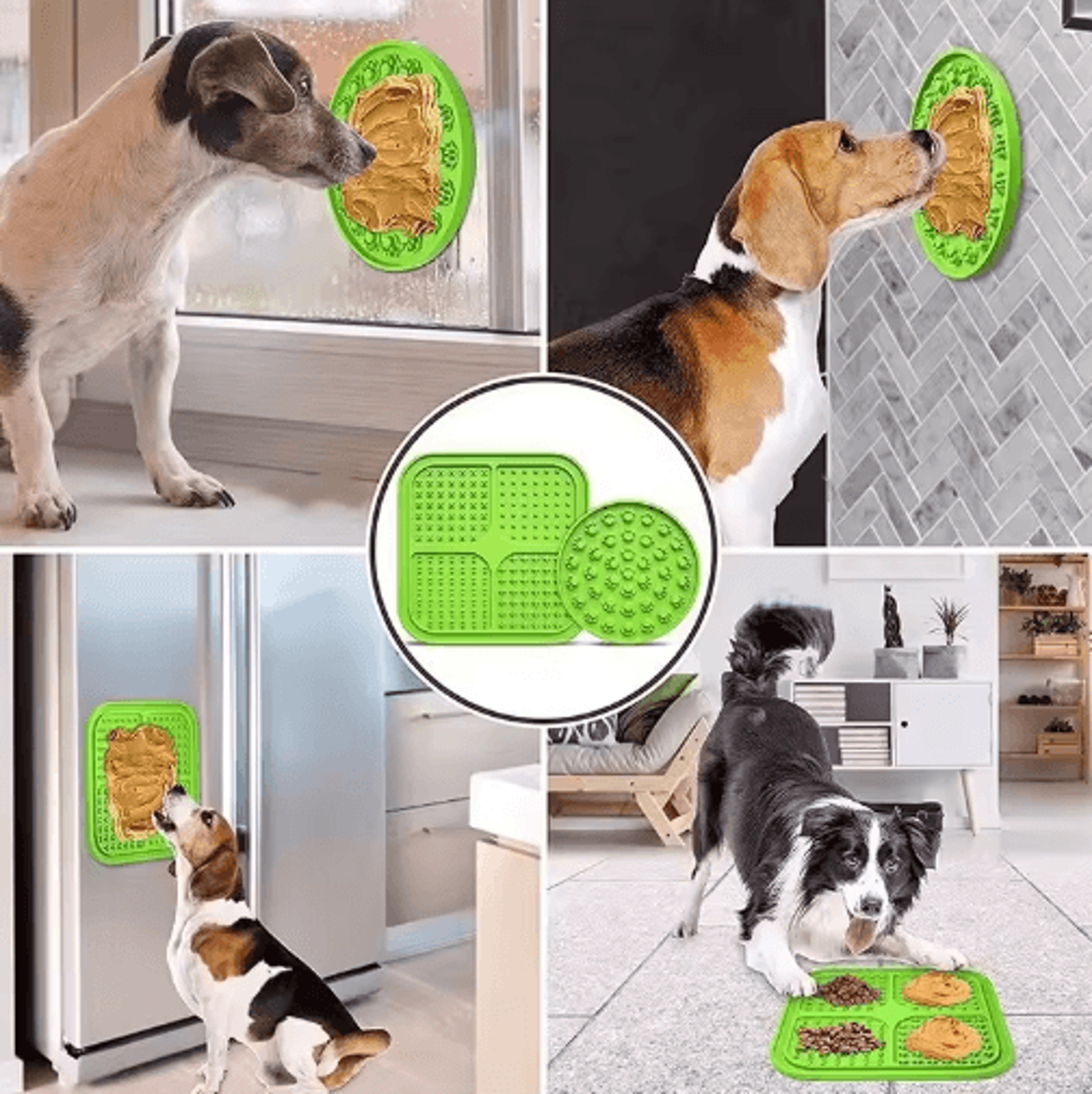silicone dog lick mat – anti-slip slow feeder & bath distraction training mat