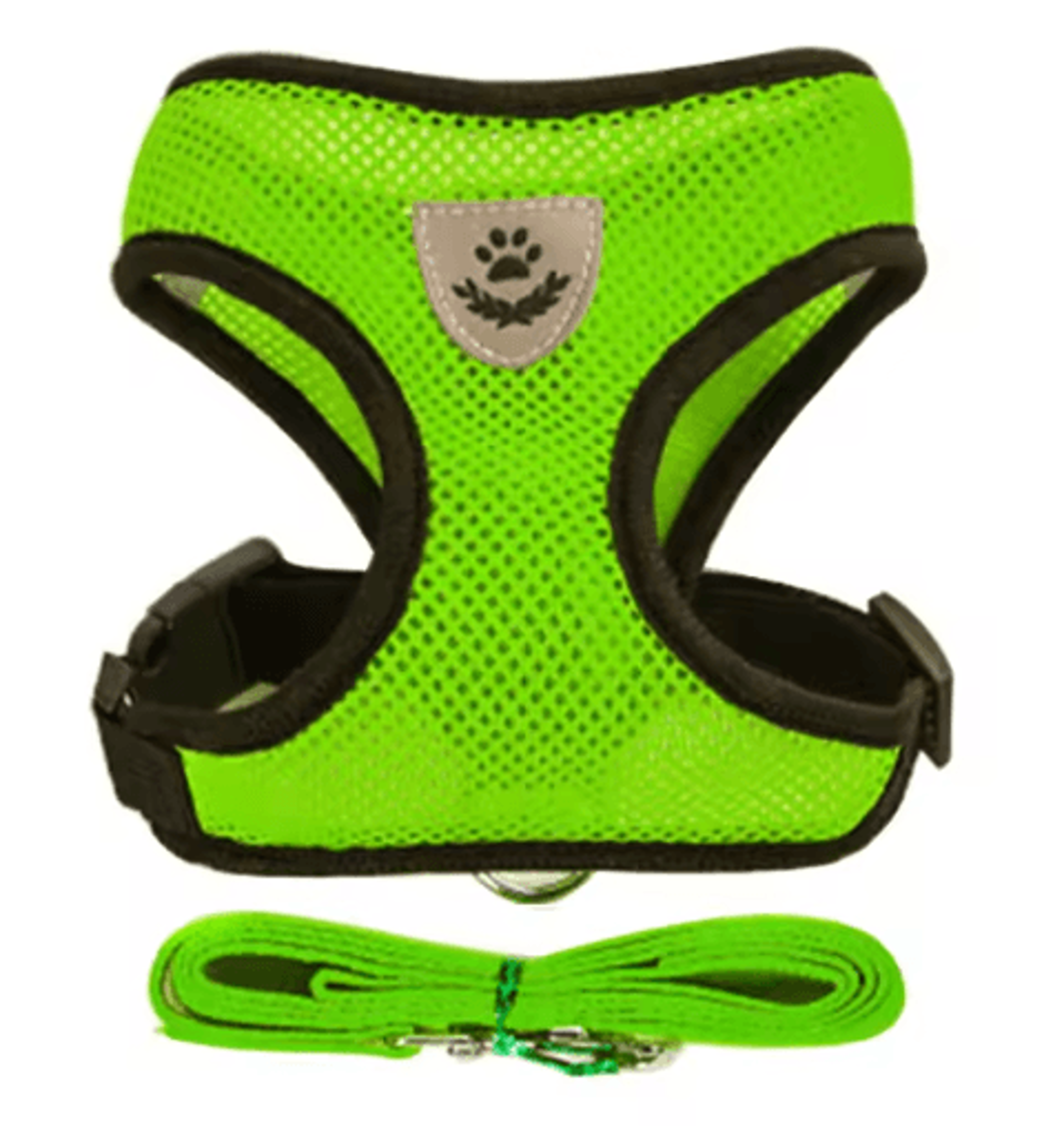 Soft Breathable Mesh Pet Harness  Leash Set For Dogs Puppies  Cats 7