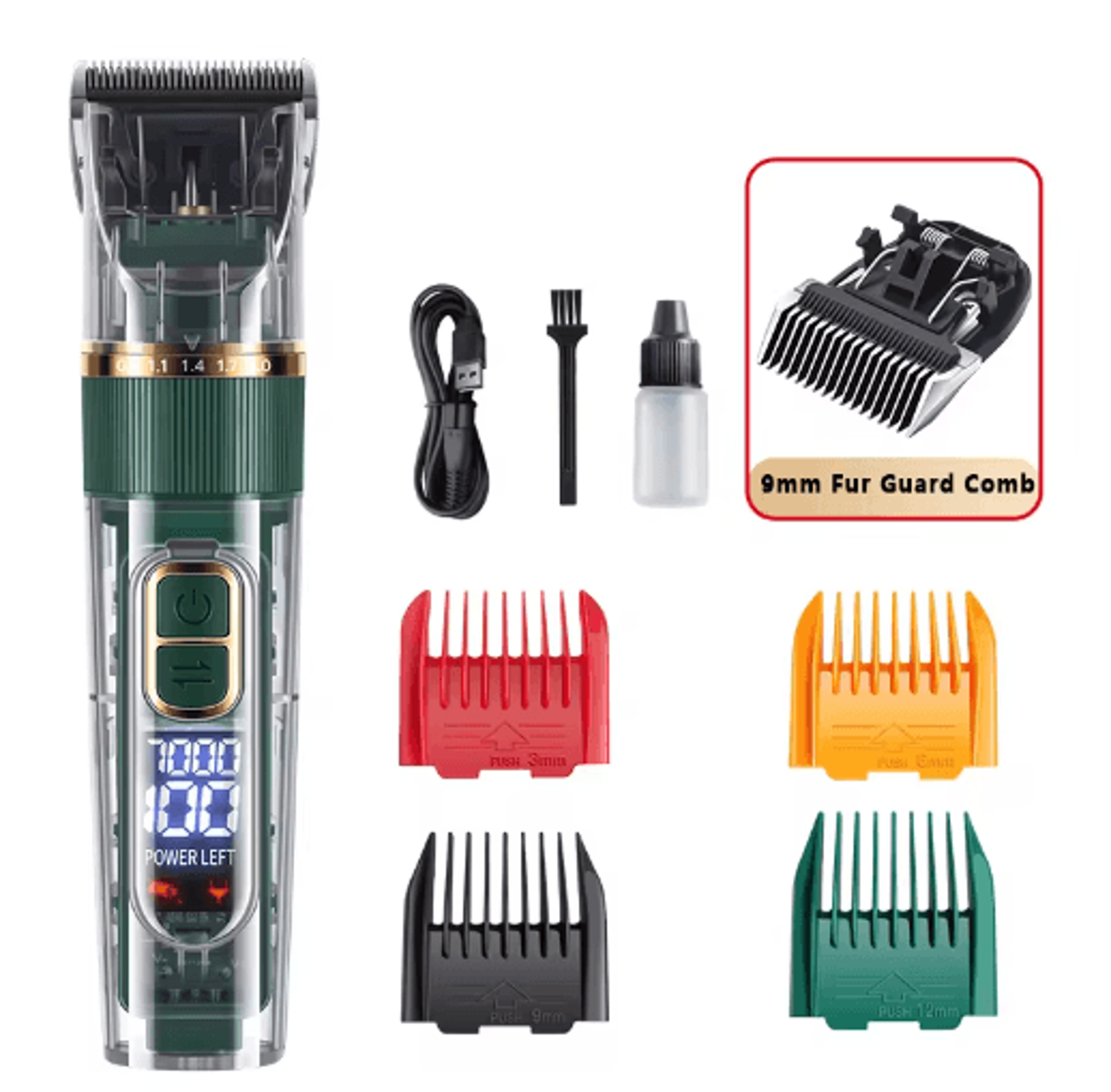 Professional Rechargeable Dog Clipper Pet Grooming Trimmer For Dogs  Cats 2