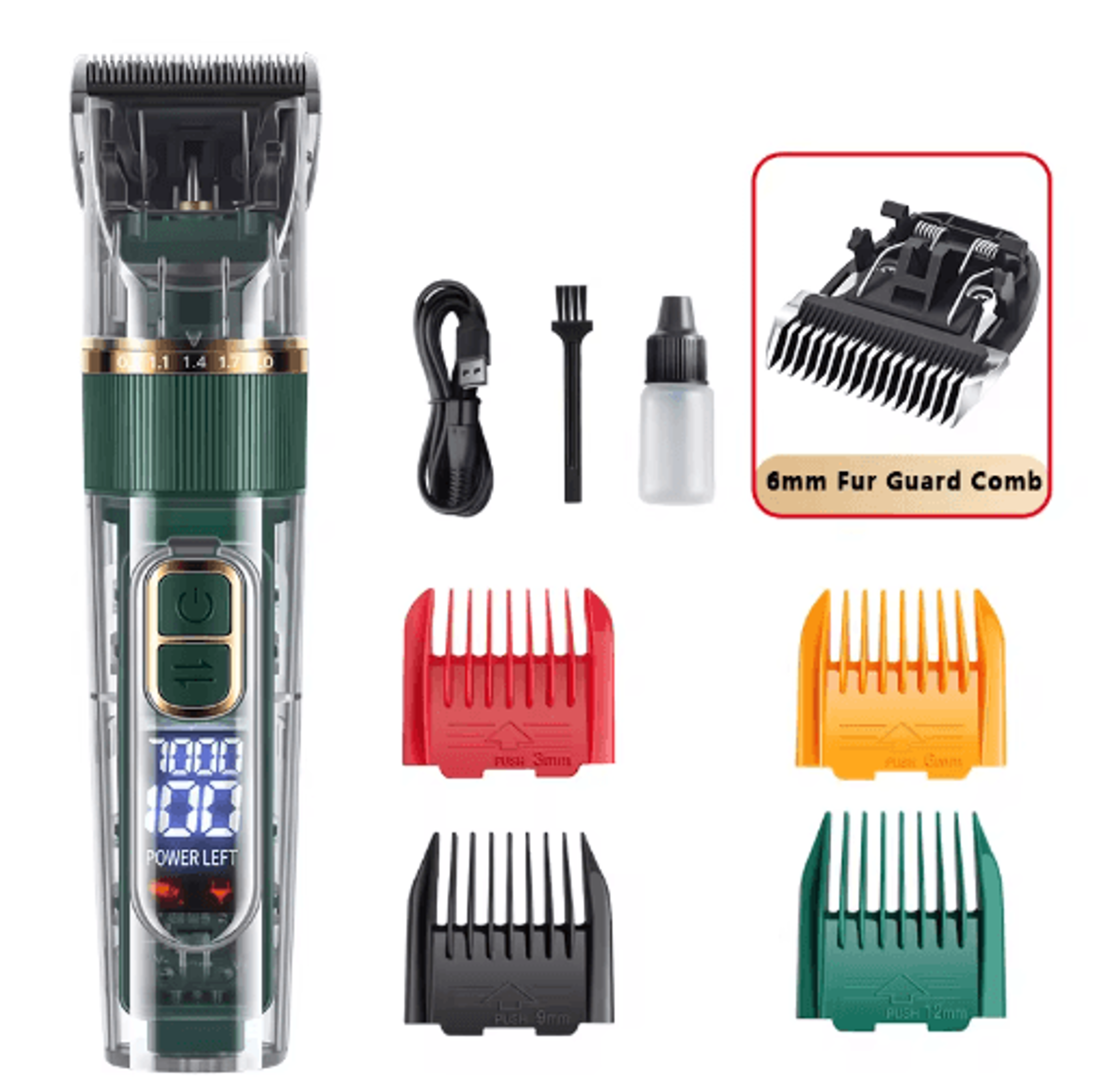 Professional Rechargeable Dog Clipper Pet Grooming Trimmer For Dogs  Cats 3