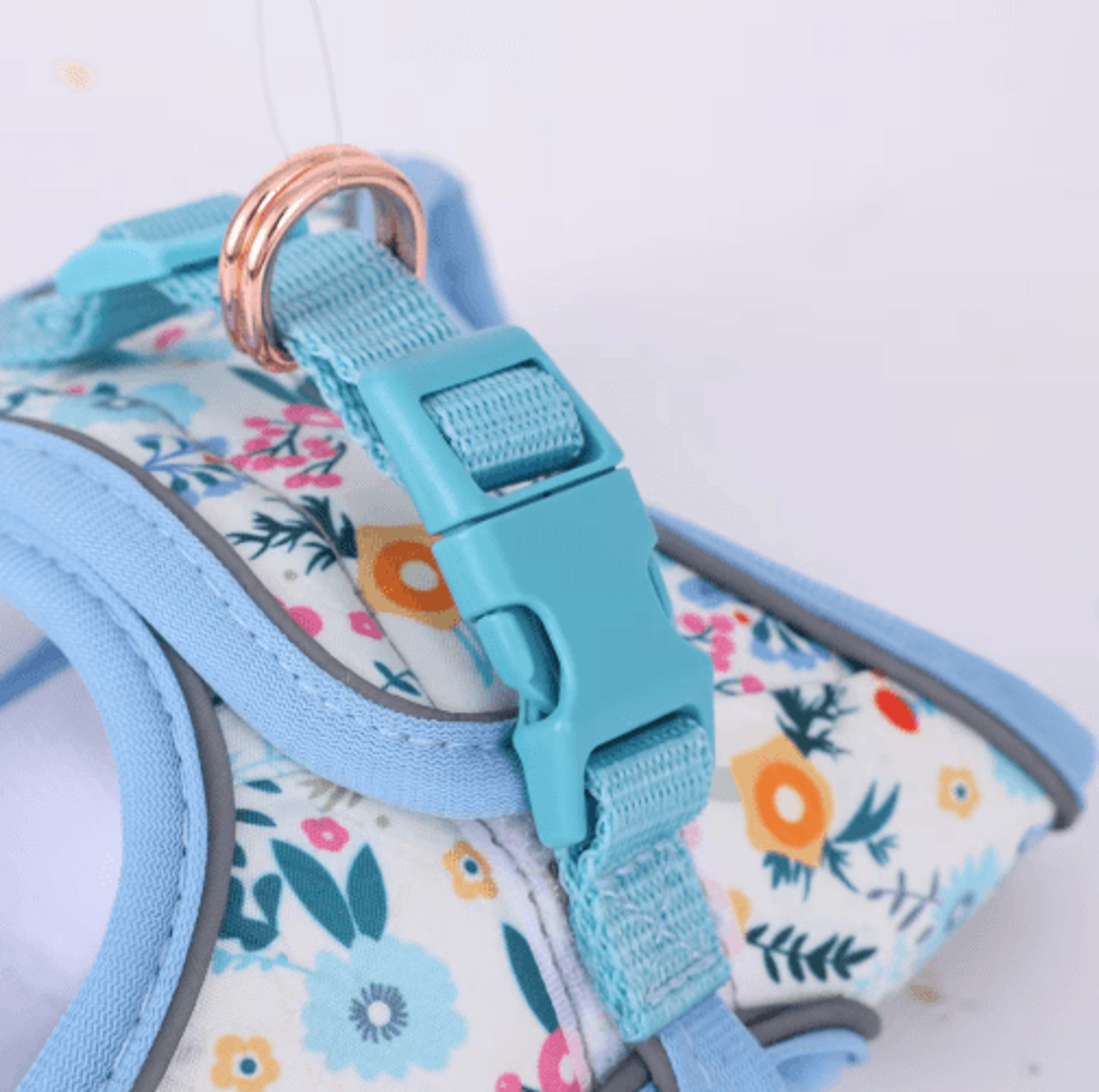 Cute Small Dog Harness  Leash Set  Soft Adjustable Puppy Vest With Cat Collar Accessories 14