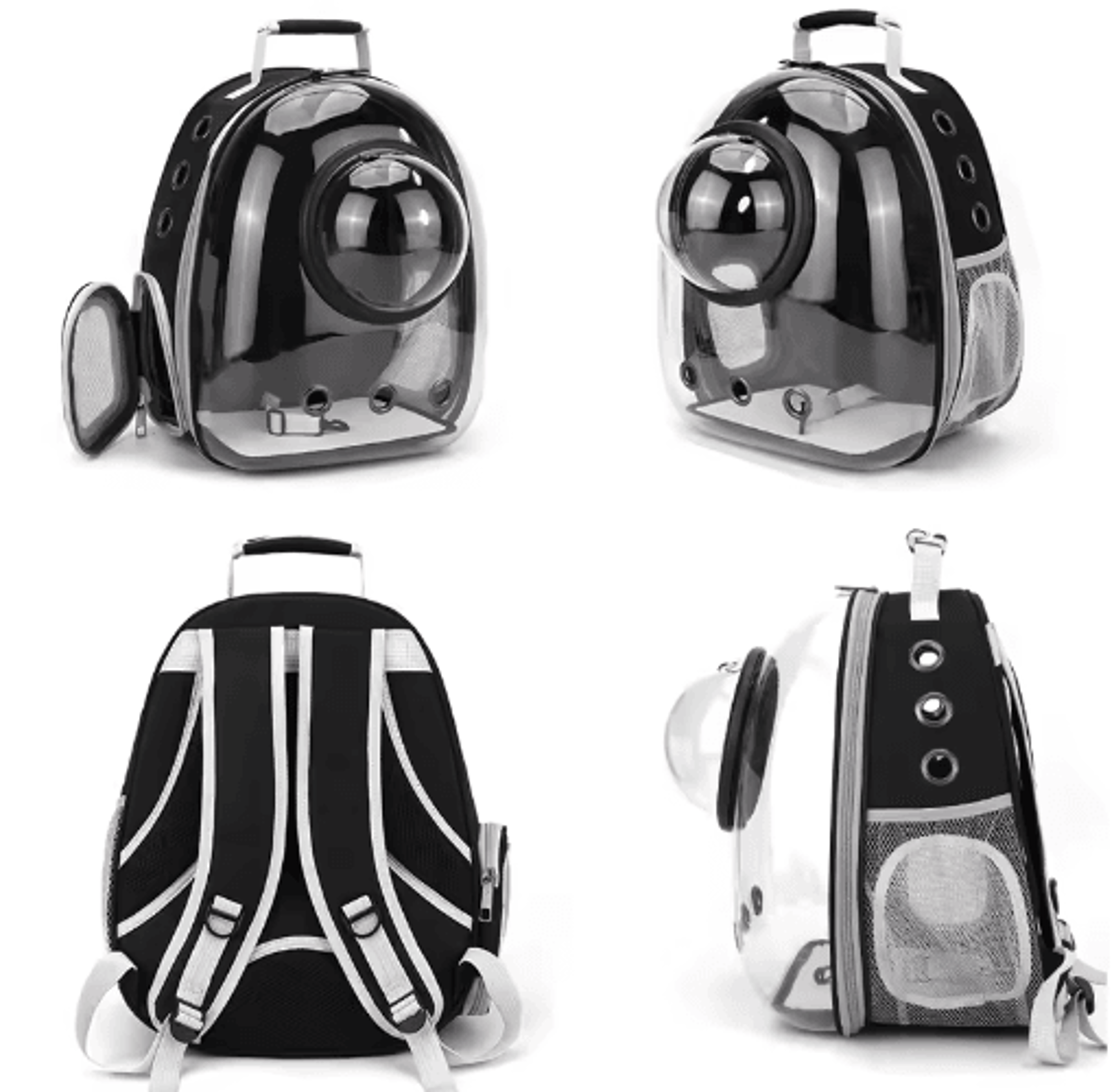 Transparent Bubble Pet Carrier Backpack  Breathable Travel Backpack For Cats  Small Pets 3