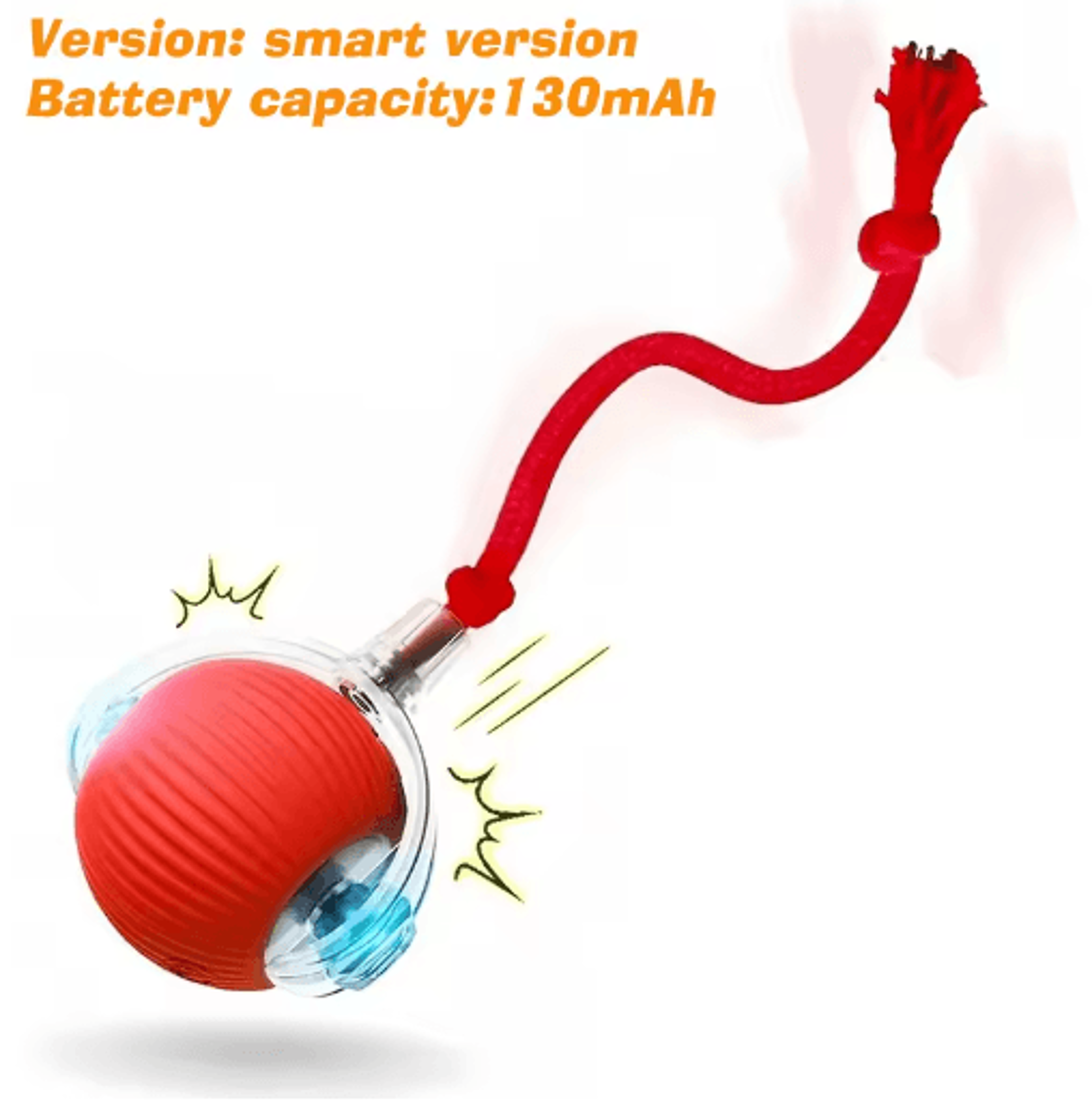 Smart Automatic Rolling Cat Ball  Rechargeable Interactive Toy For Active Cats  Kittens 3