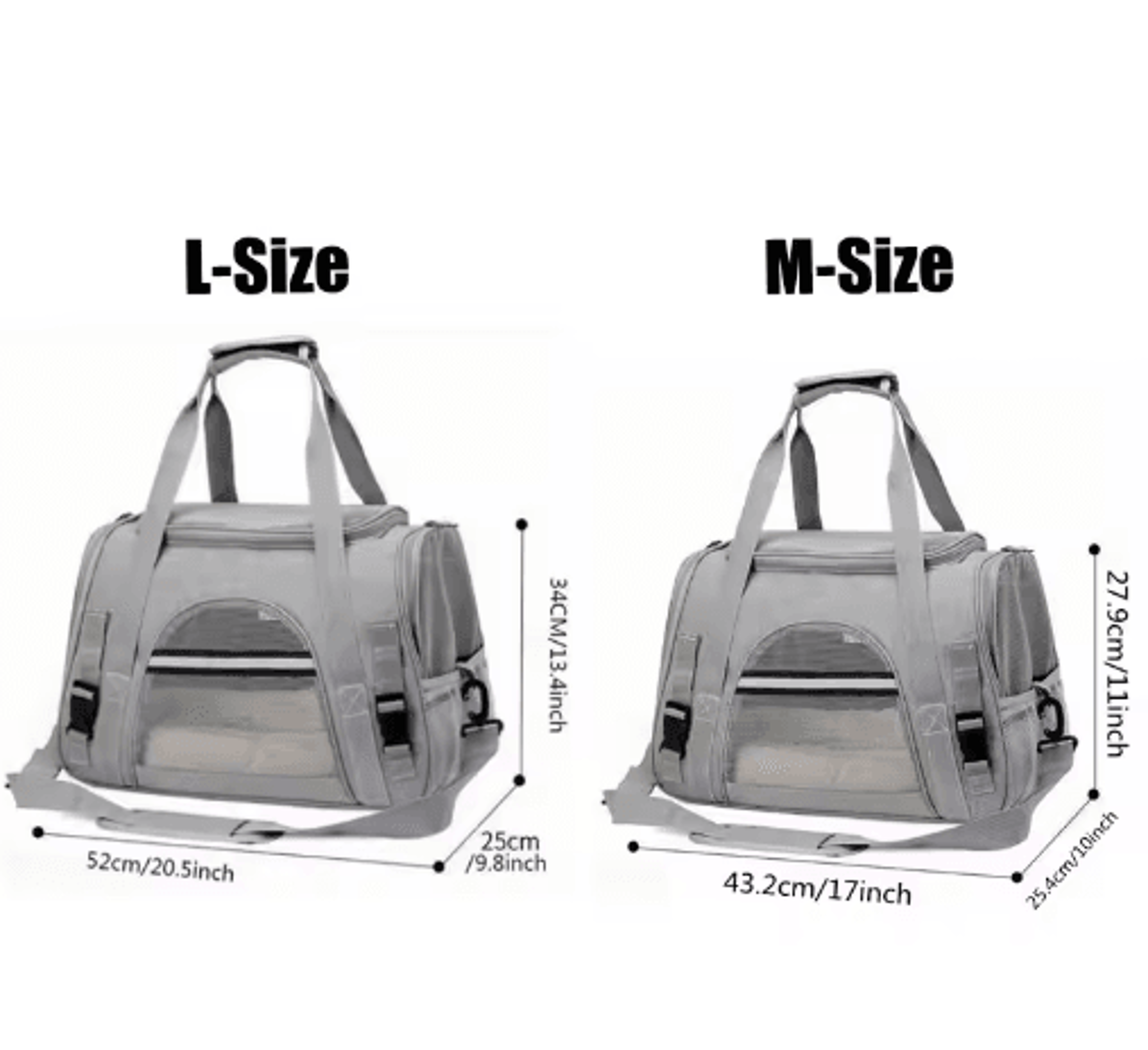 SoftSided Pet Carrier For Large  Medium Cats  Comfortable Travel Carrier For Cats And Puppies 2