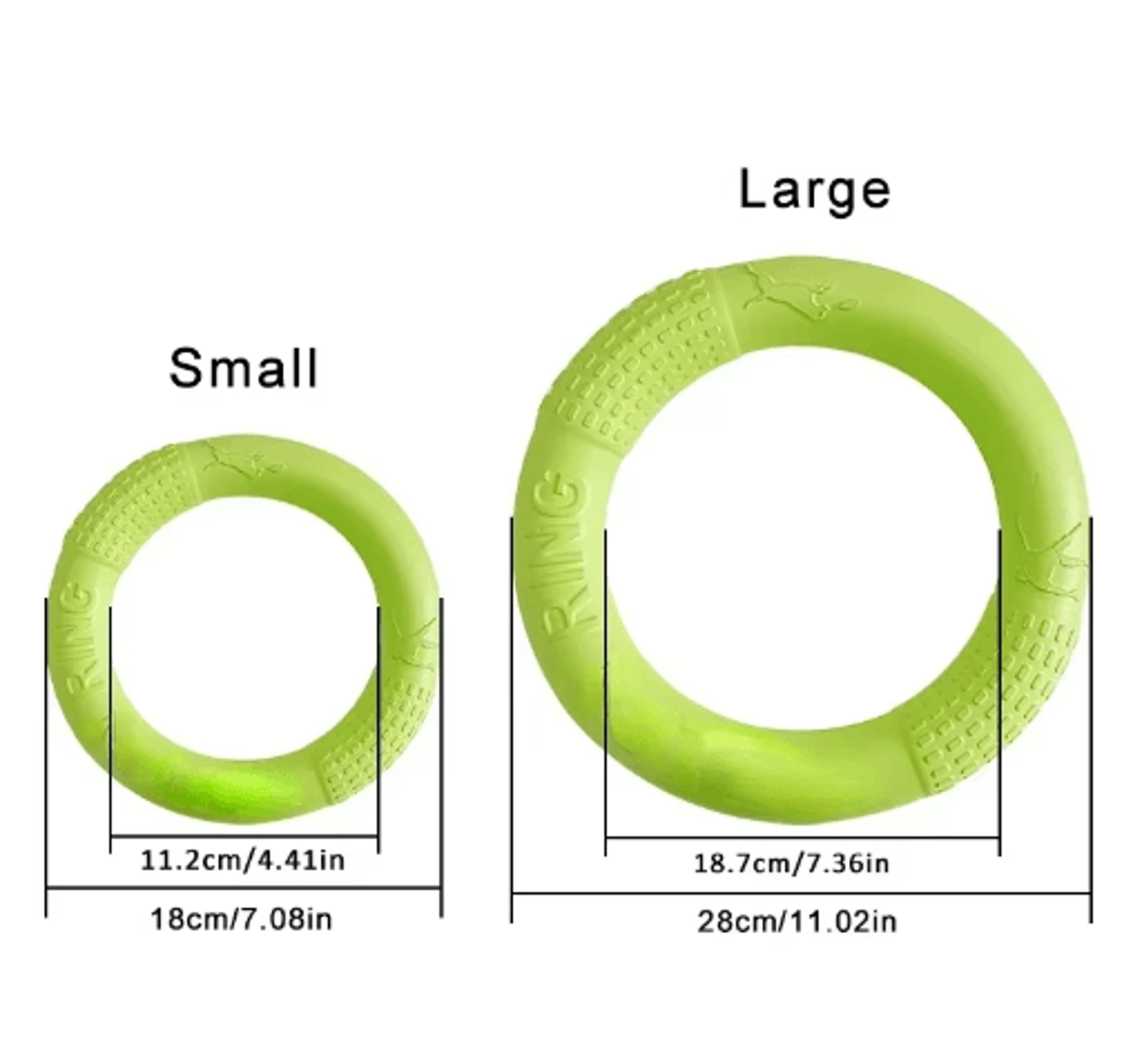 Interactive EVA Dog Flying Disc  Floating Training Ring Toy 6