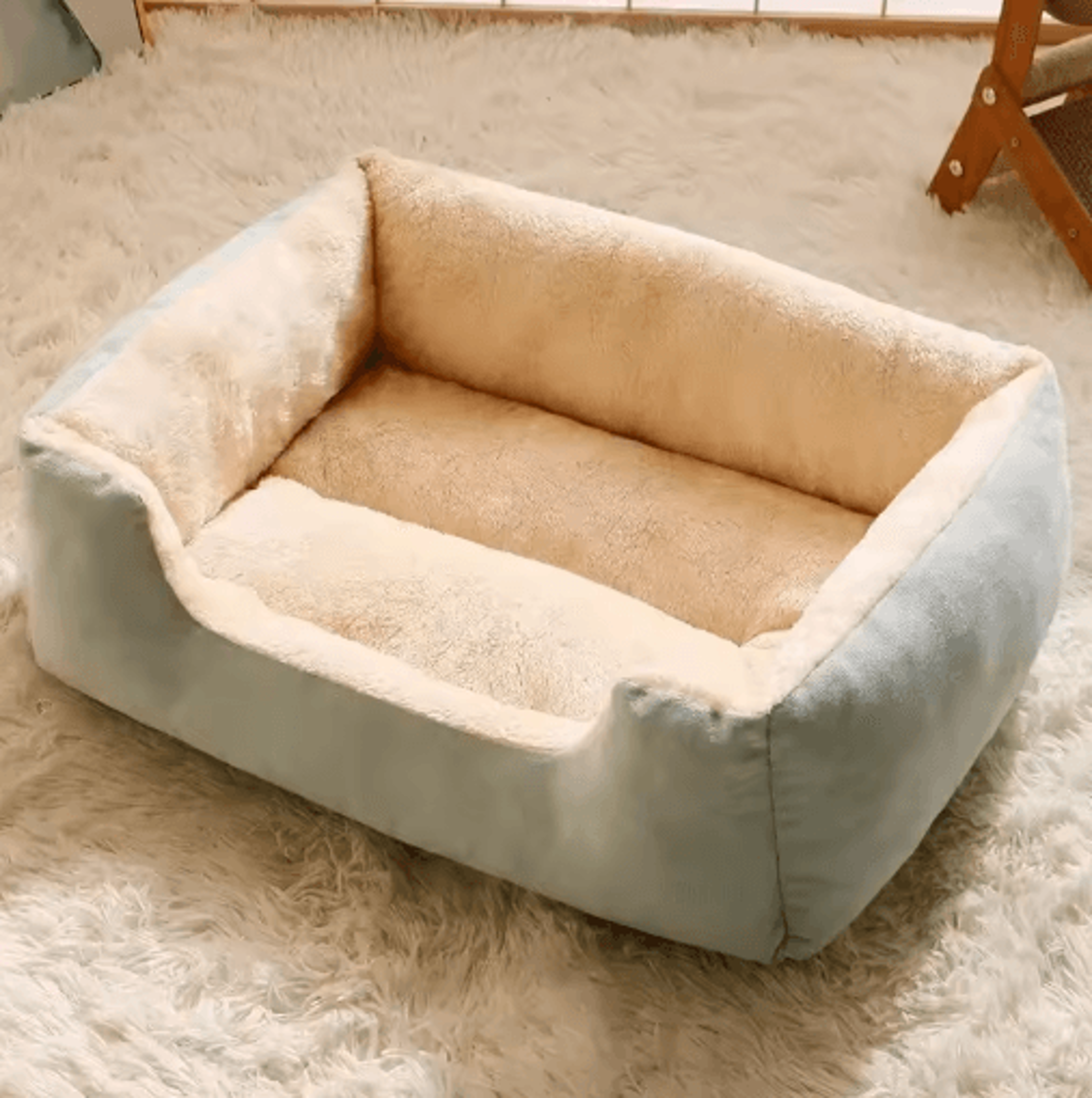 Cozy Winter Pet Bed House Cushion For Cats  Small Dogs 5