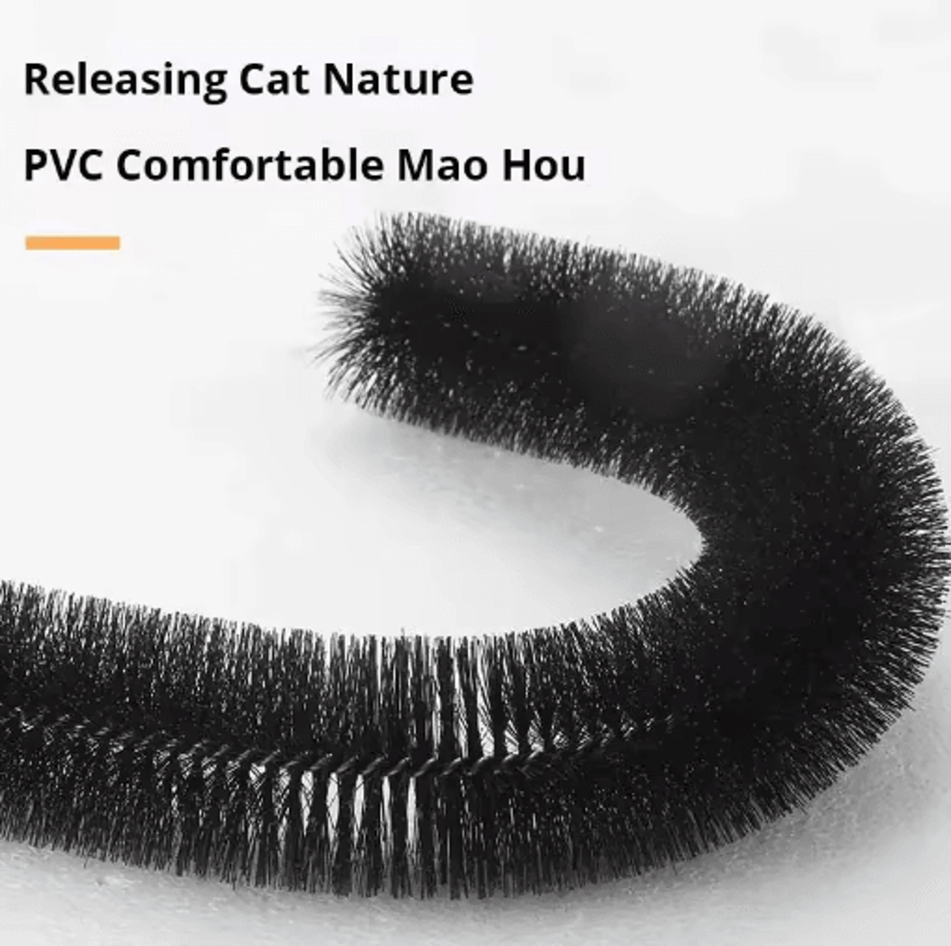 Interactive Cat Grooming Arch With Massage Brush  Scratching Pad 5