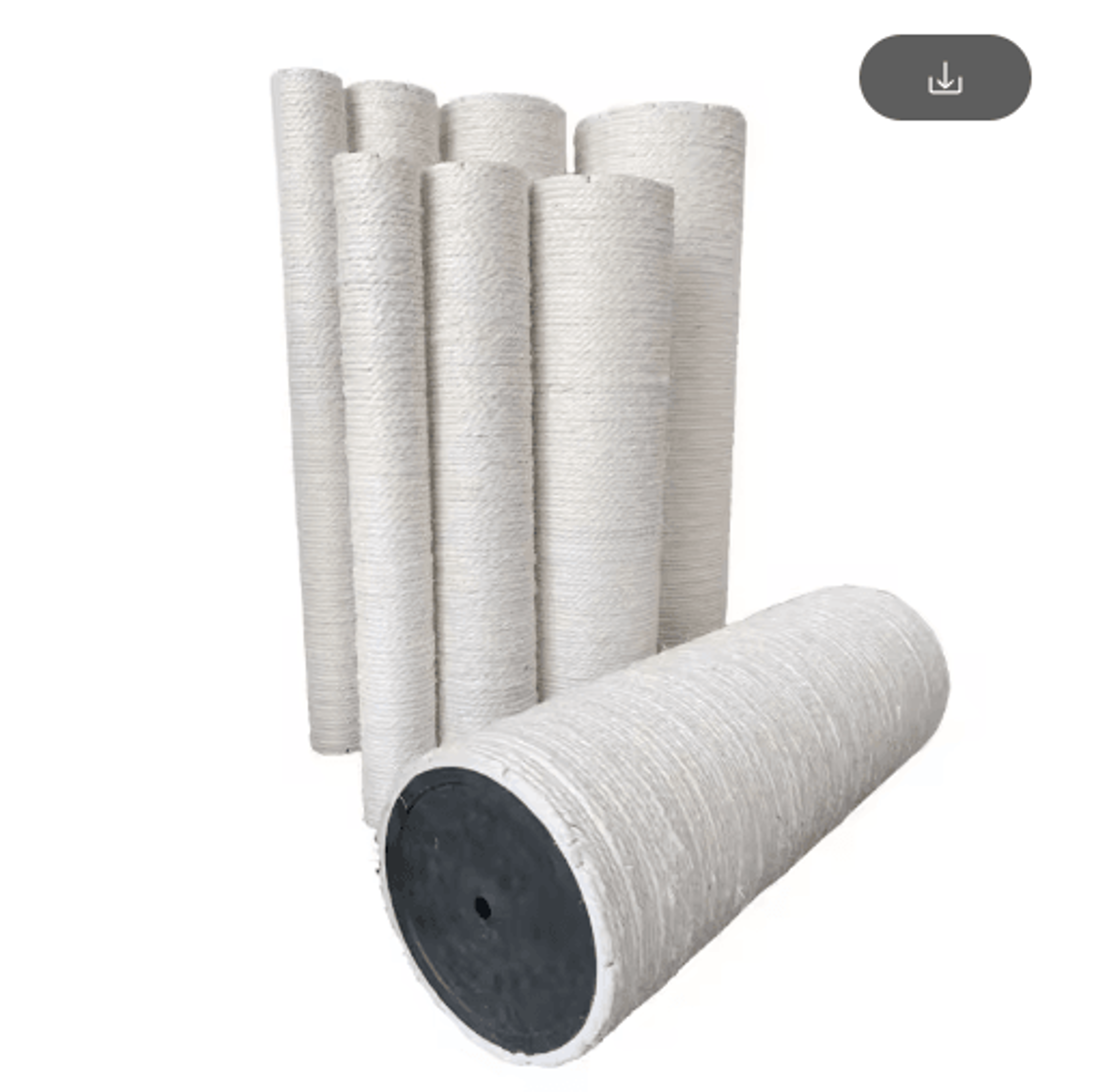 PVC Sisal Rope Cat Scratching Post Replacement For DIY Cat Trees 16