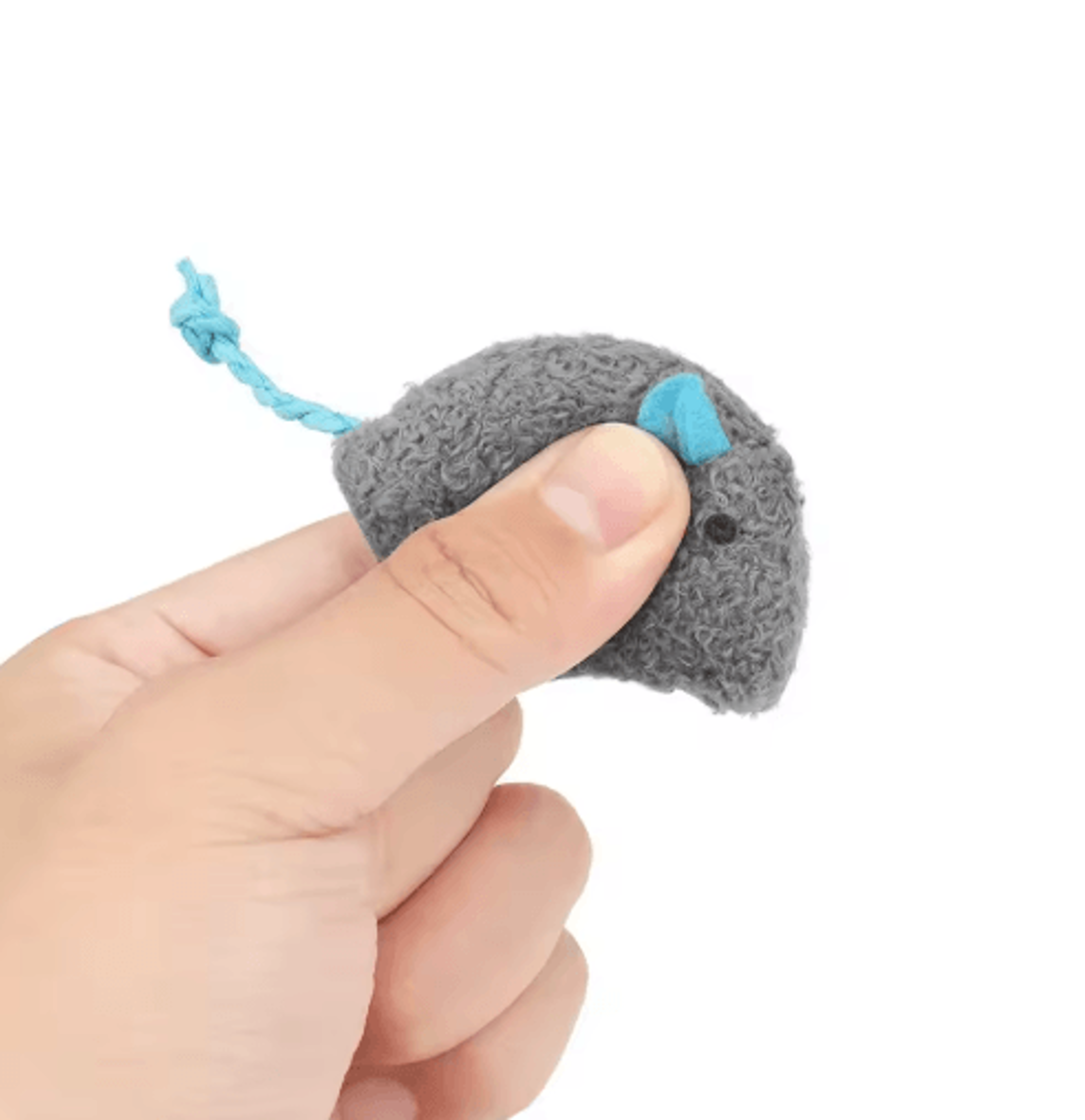 Rattle Catnip Mouse Toys For Interactive Indoor Play 2