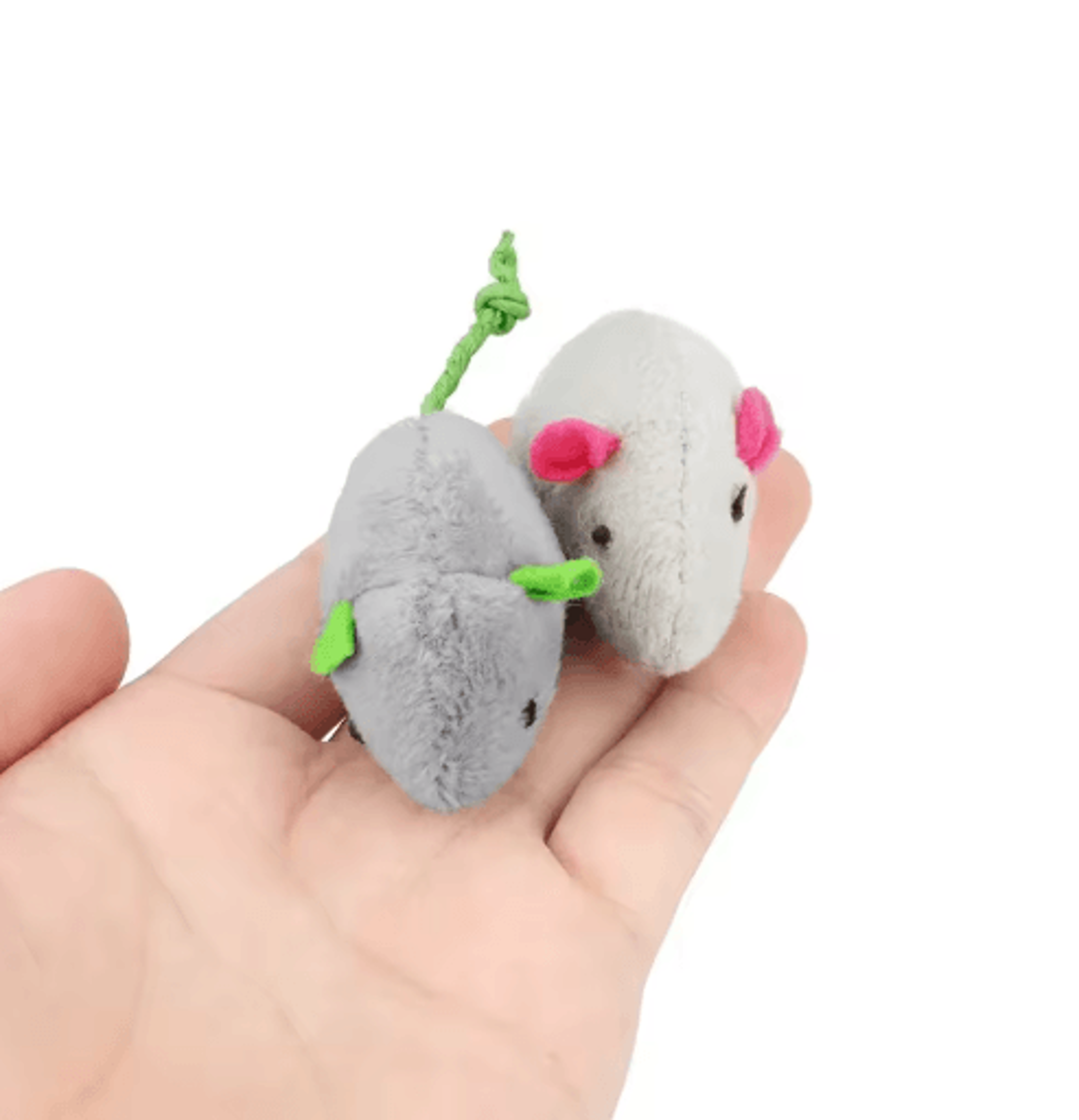 Rattle Catnip Mouse Toys For Interactive Indoor Play 3