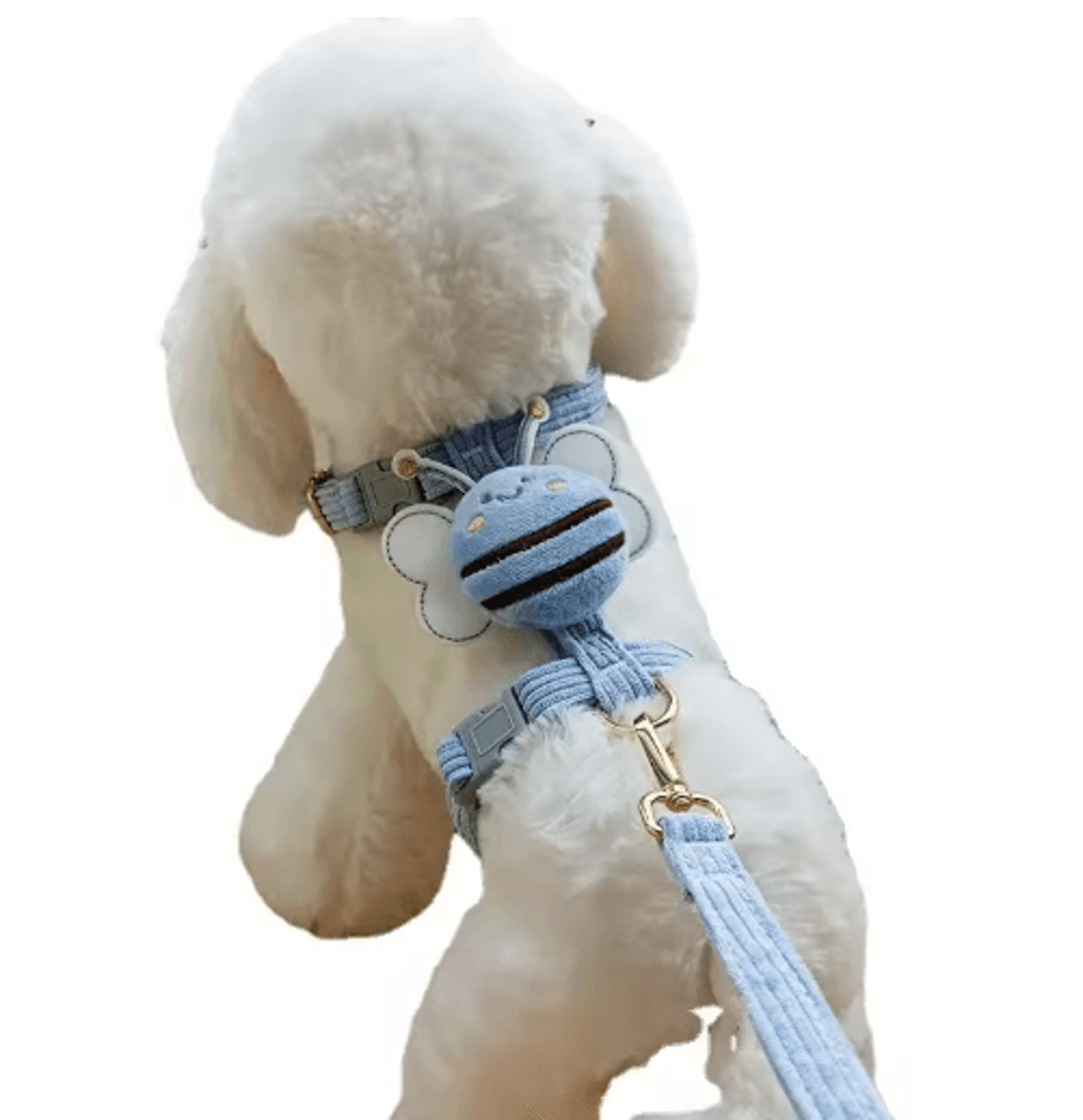 Adjustable Comfortable Cat  Puppy Harness Leash Set 4
