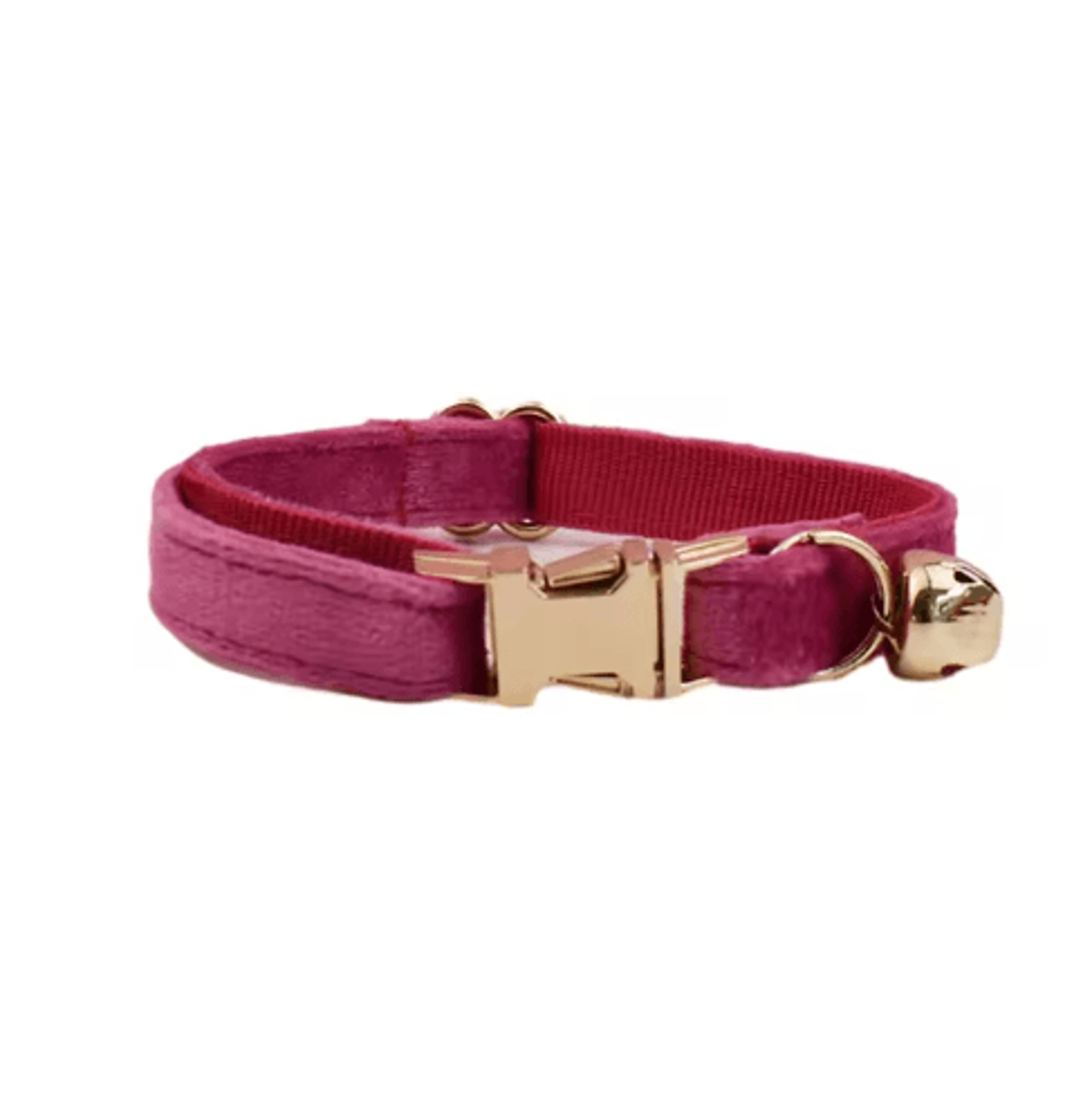 Personalized Velvet Cat Collar With Engraved Name  Bow Bell 18