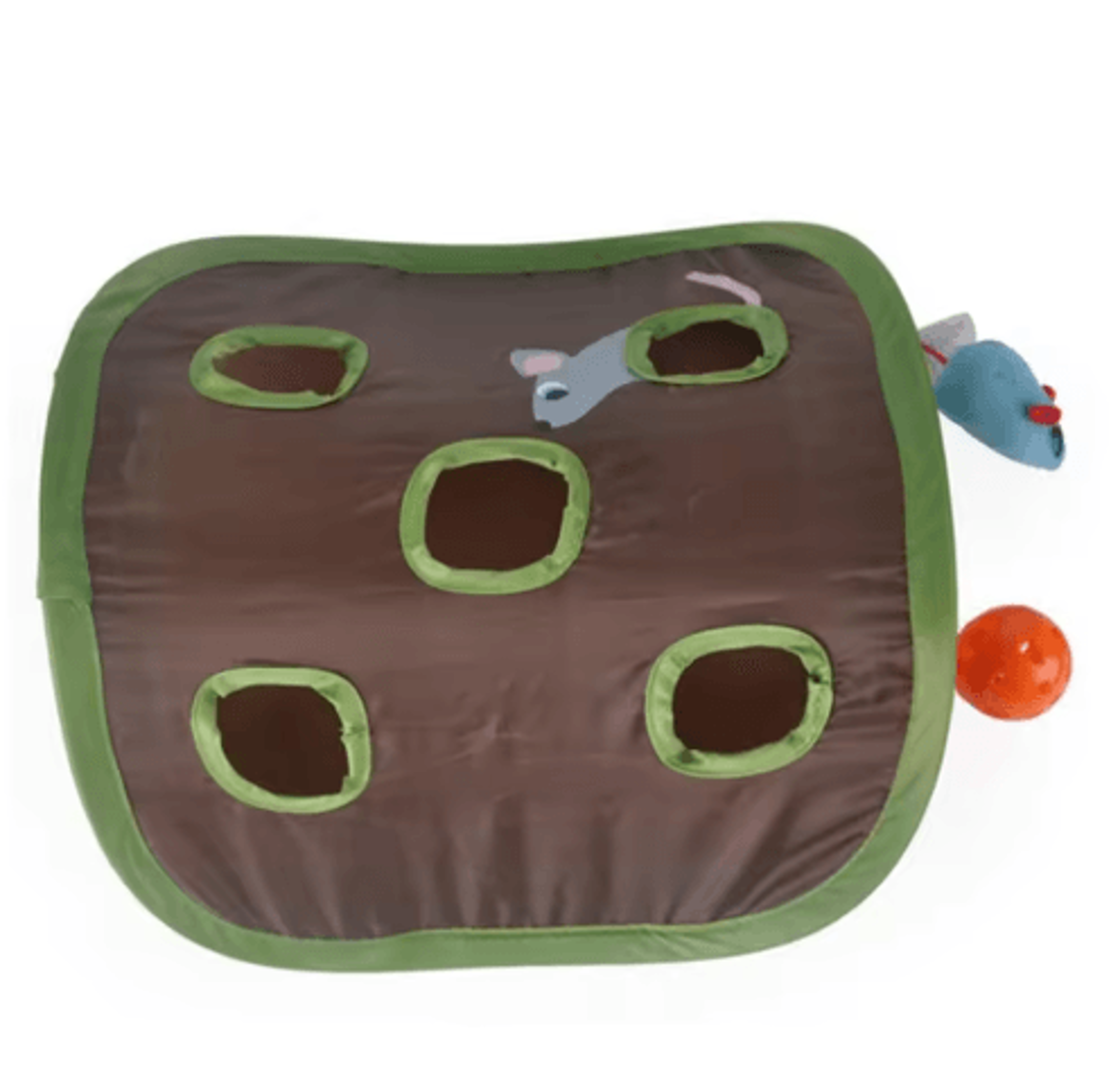 Interactive 9Hole Hide  Seek Cat Tunnel Toy 4