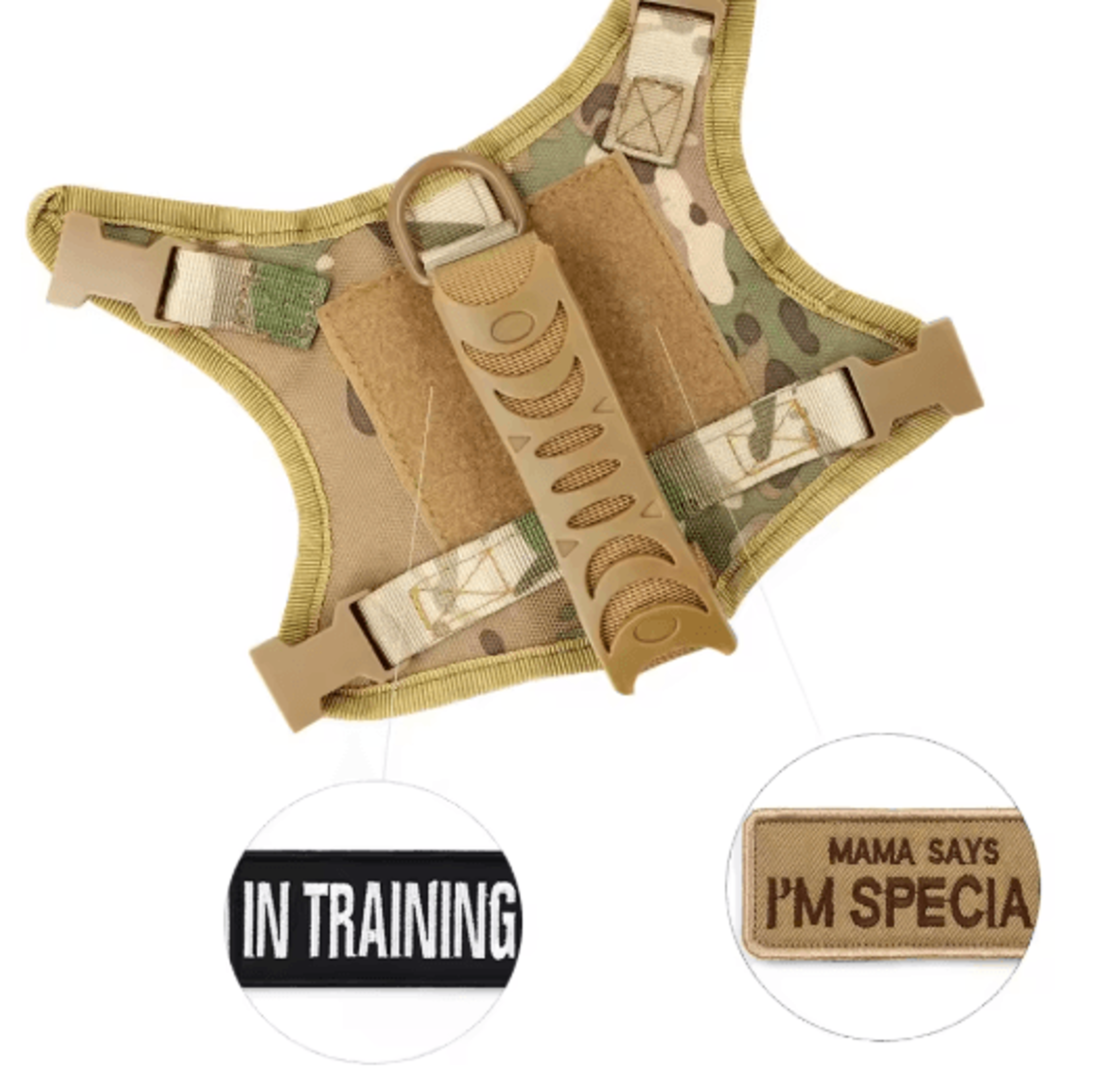 TrailGuar Tactical Cat Harness  Leash Vest Set For Outdoor Adventures 7