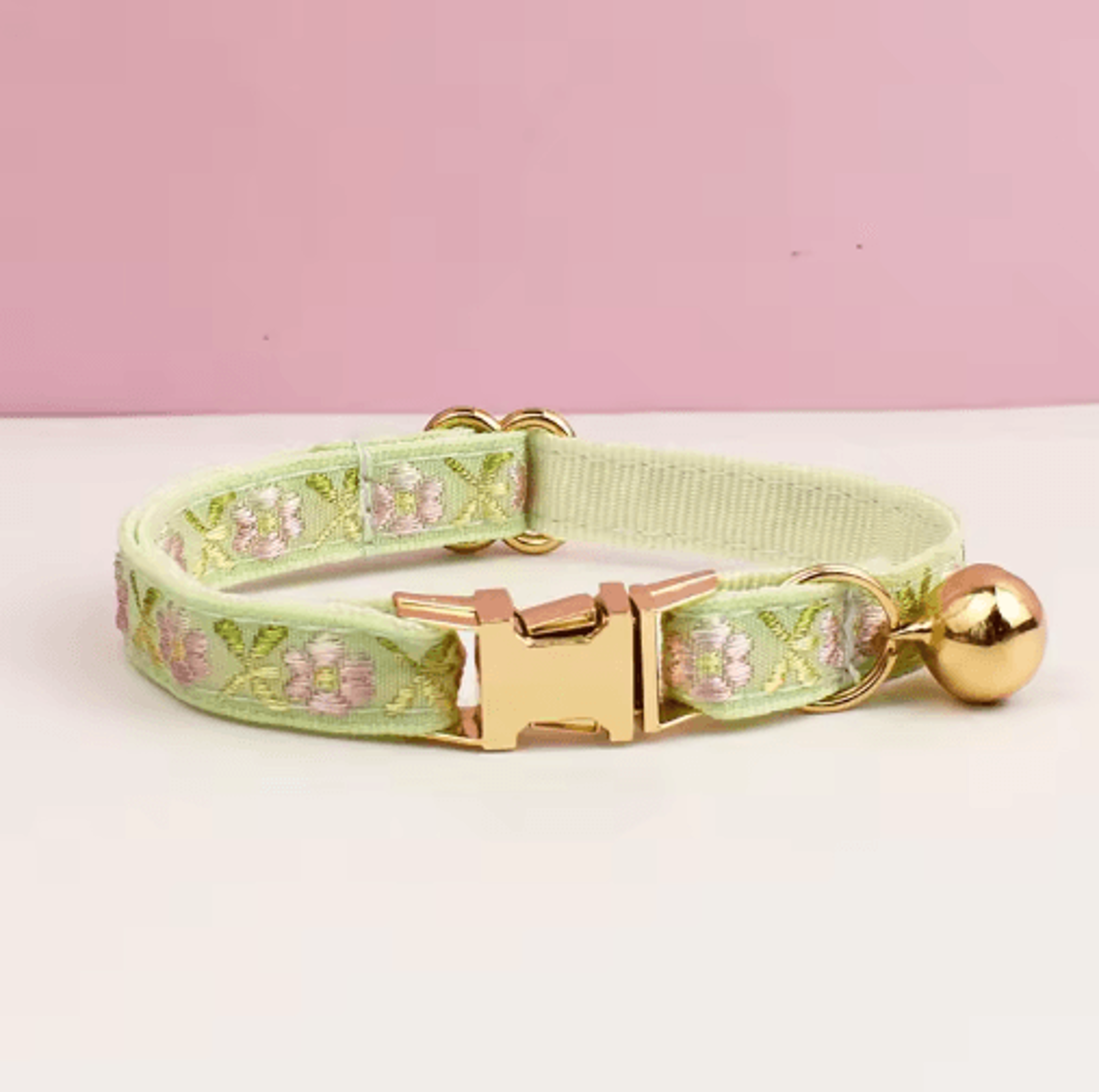 Charm Paws Personalized Cat Collar  Leash Set With Bell And Engraved Name Tag 20