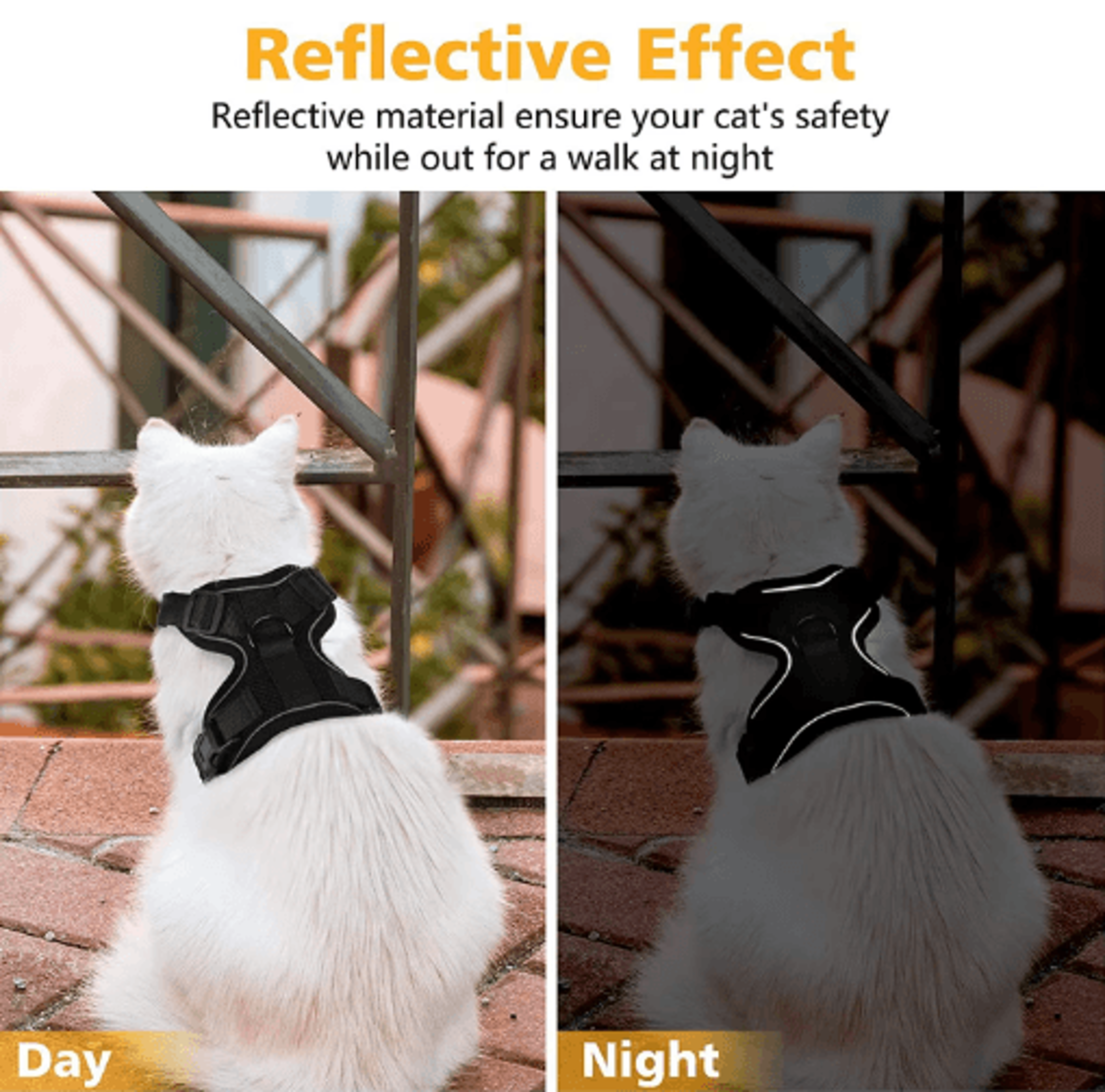 EasyControl Escape Proof Cat Harness  Leash Vest For Safe Walking 3