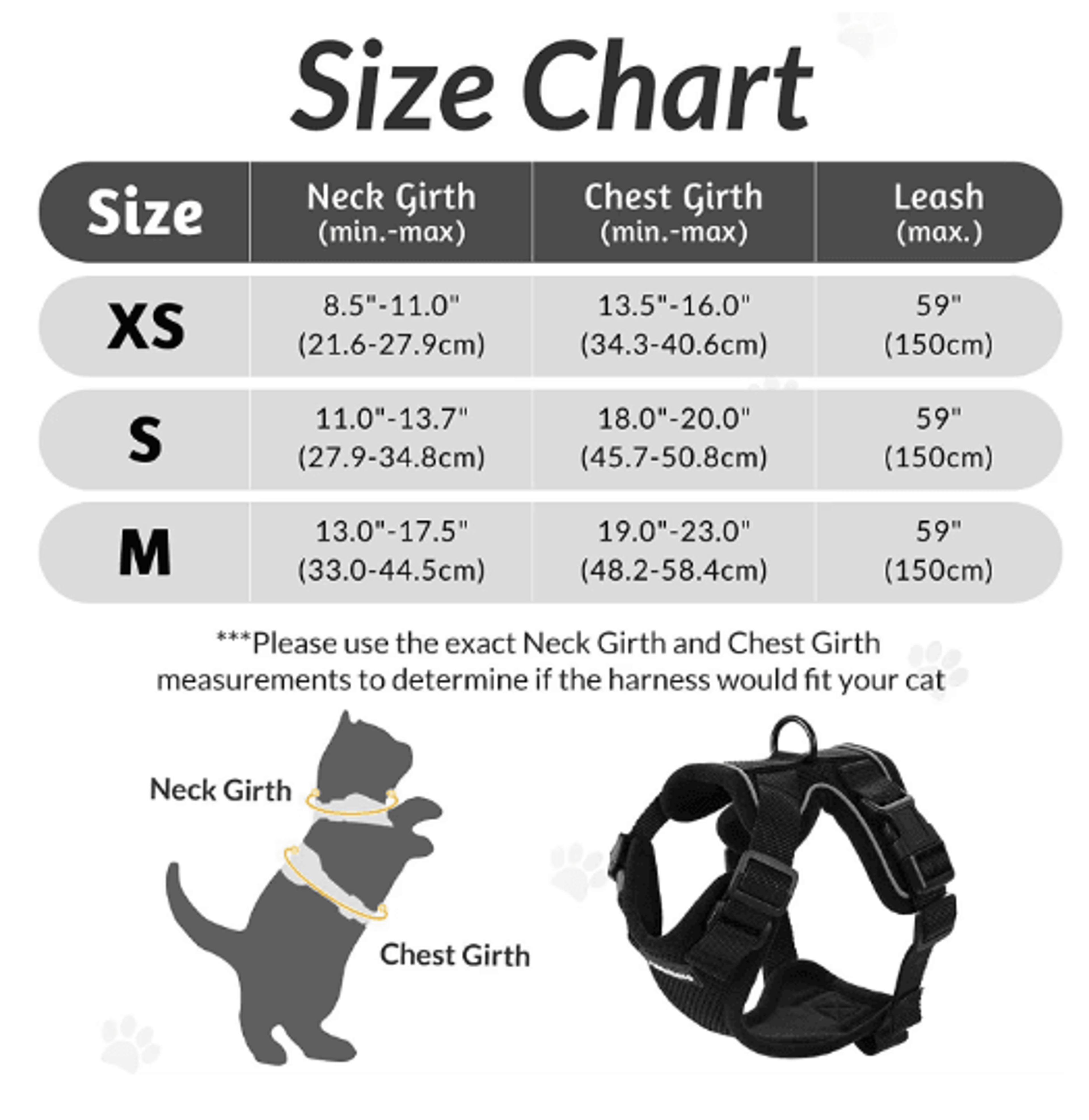 EasyControl Escape Proof Cat Harness  Leash Vest For Safe Walking 7