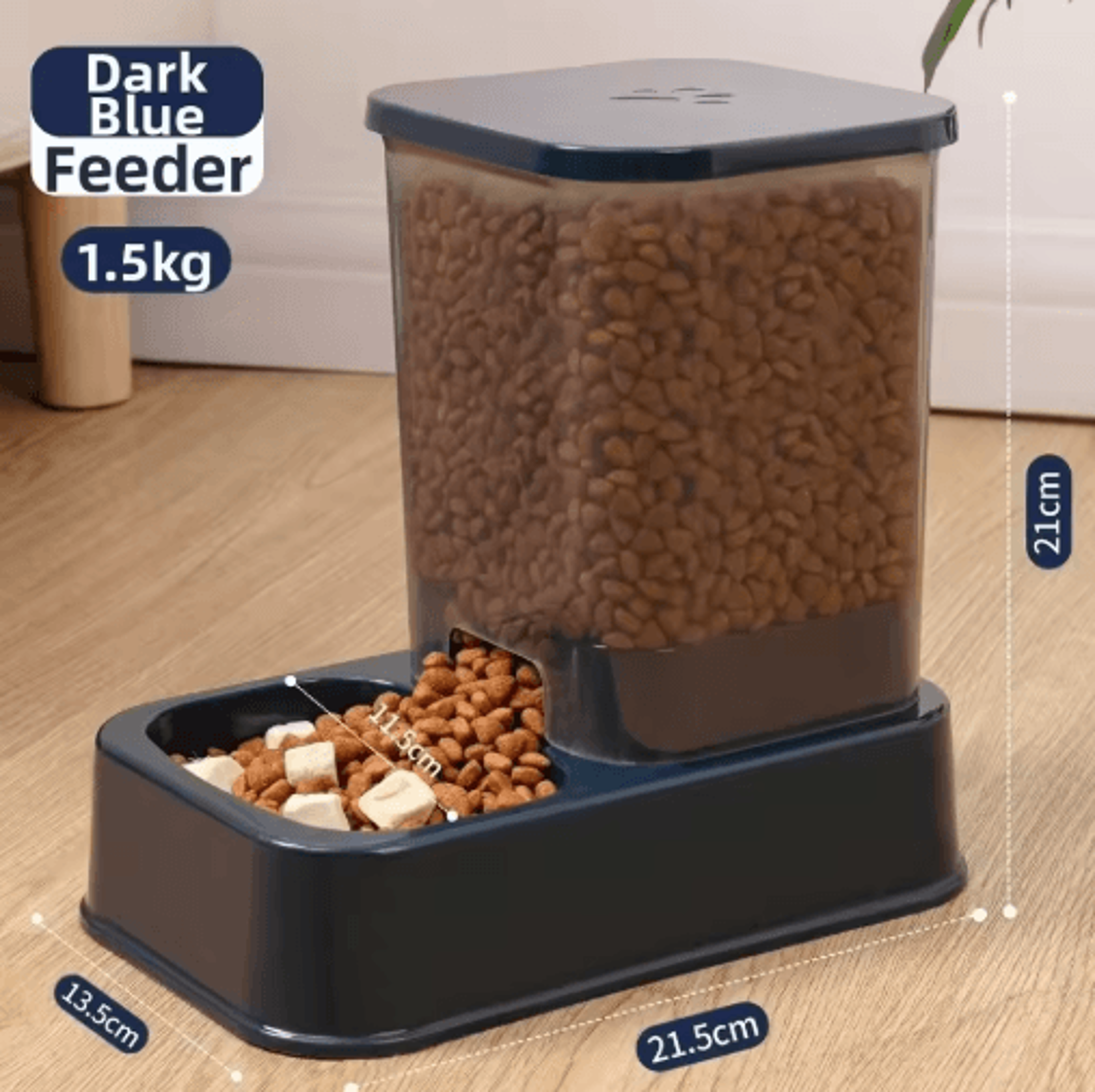 Automatic Pet Feeder  Water Dispenser Set  Large Capacity Food And Water Station For Cats  Dogs 3