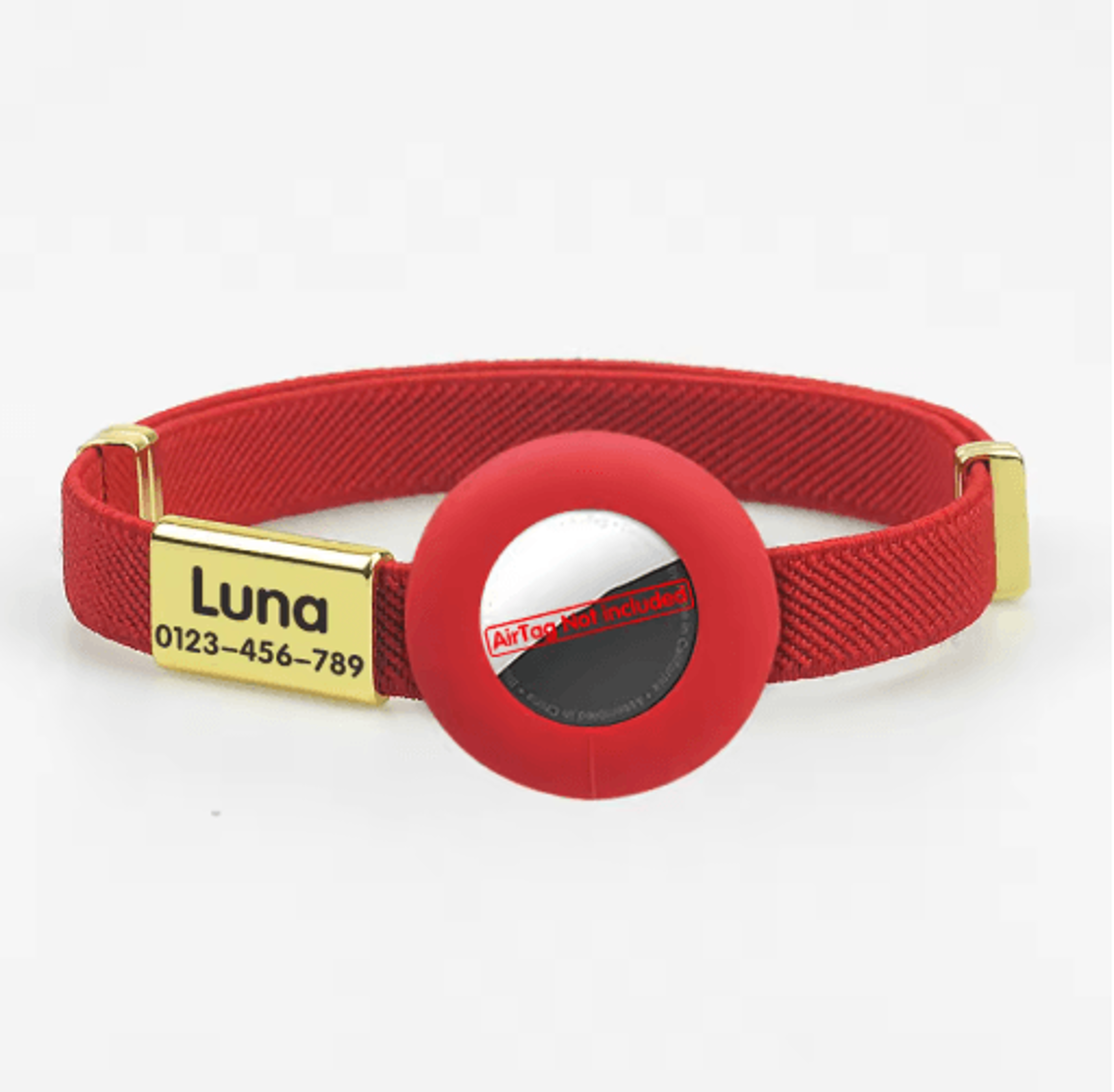 Personalized Breakaway Cat Collar With AirTag Holder  Adjustable GPS Tracking Collar For Cats 16