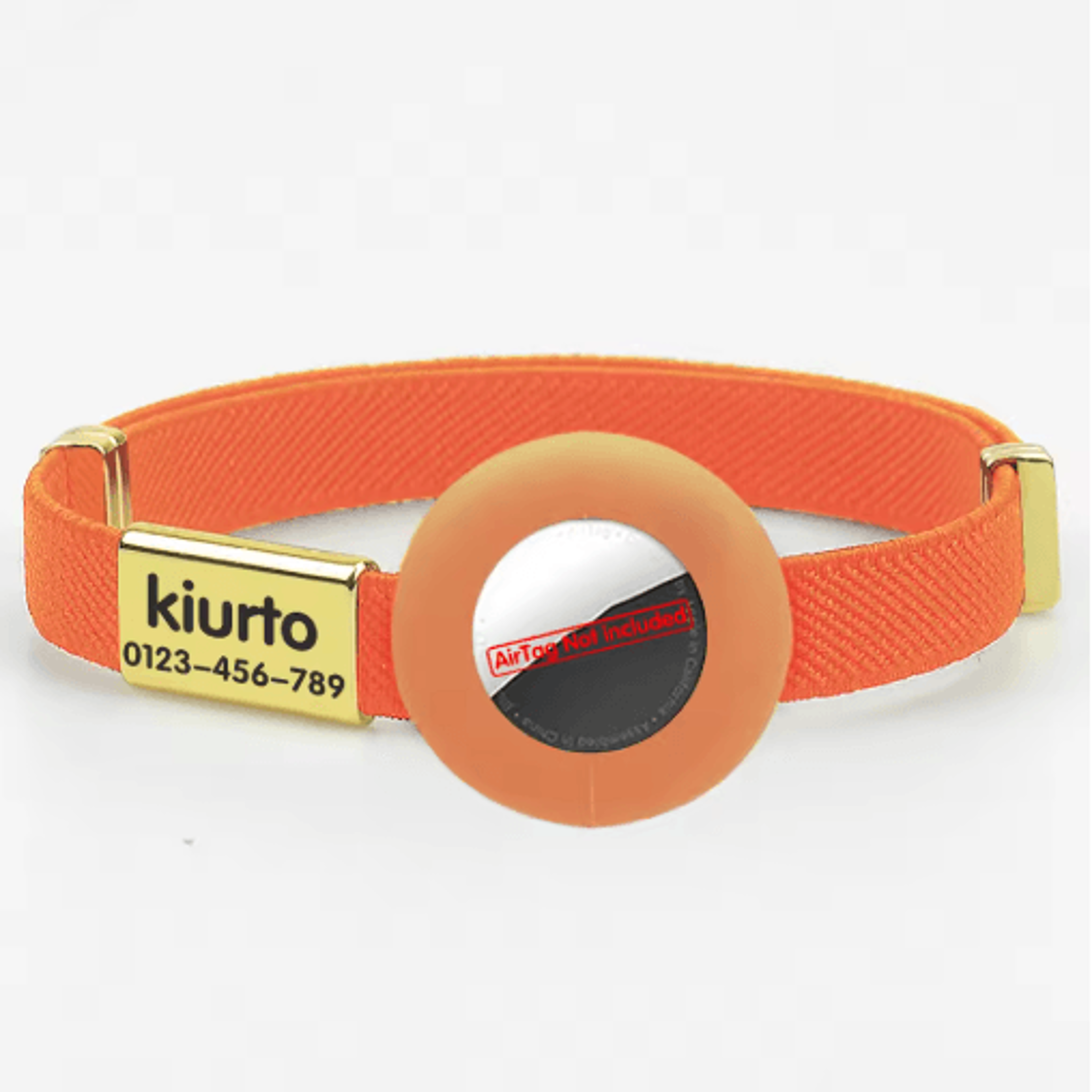 Personalized Breakaway Cat Collar With AirTag Holder  Adjustable GPS Tracking Collar For Cats 5