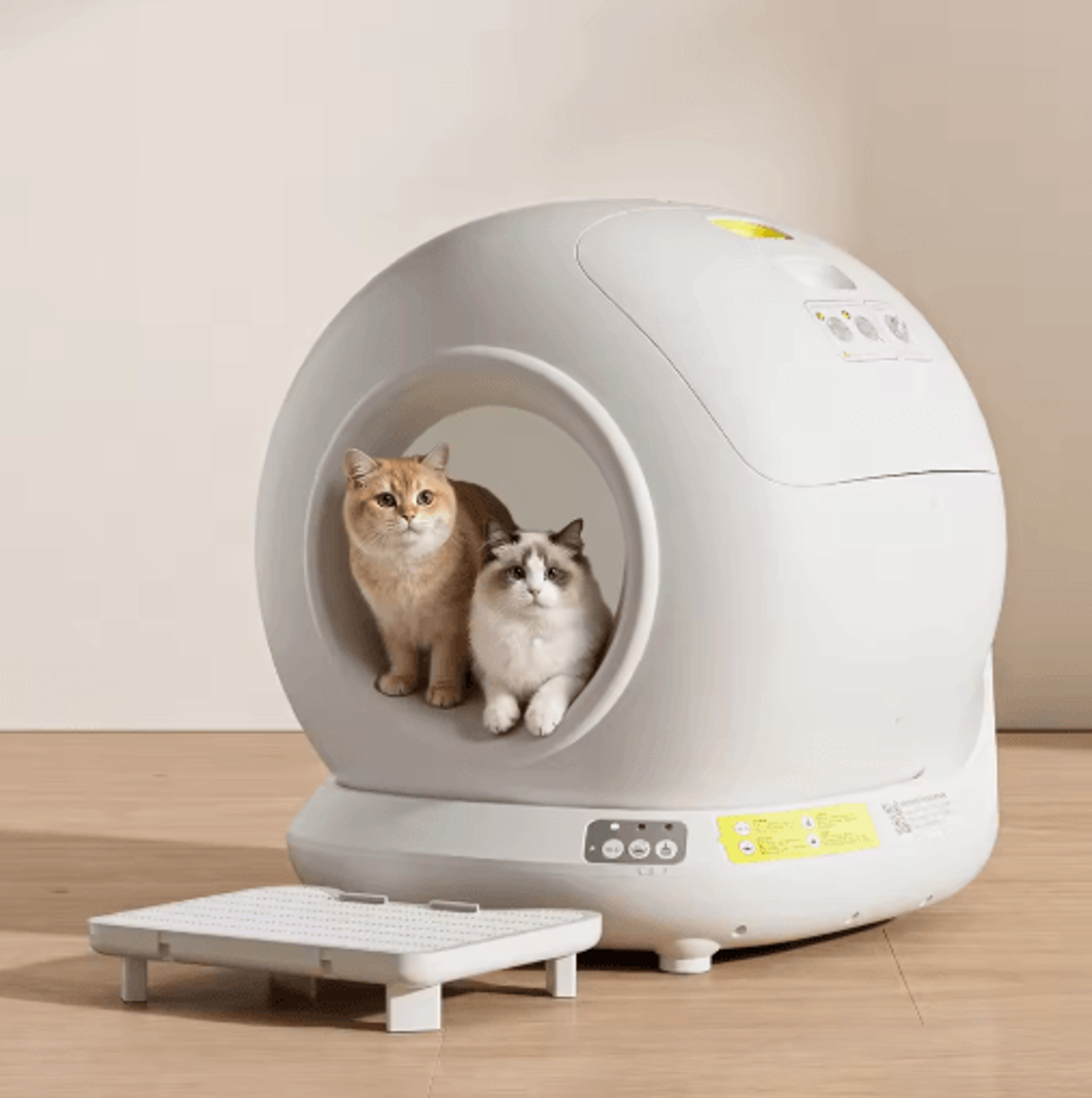 78l automatic self-cleaning cat litter box smart enclosed litter tray with app control