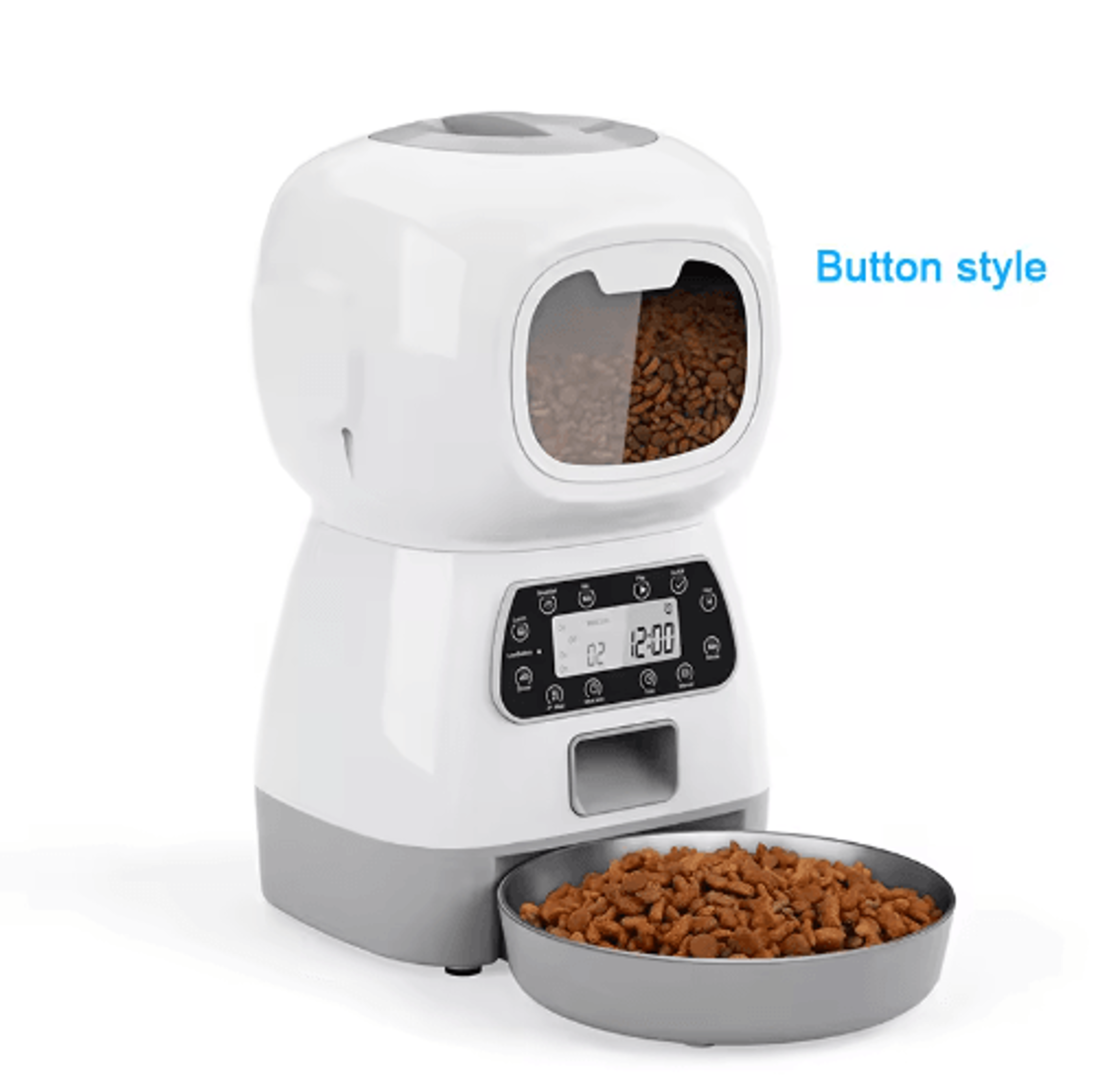 Smart APP Automatic Pet Feeder  Double Meal Remote Feeding Dispenser For Cats  Dogs 6