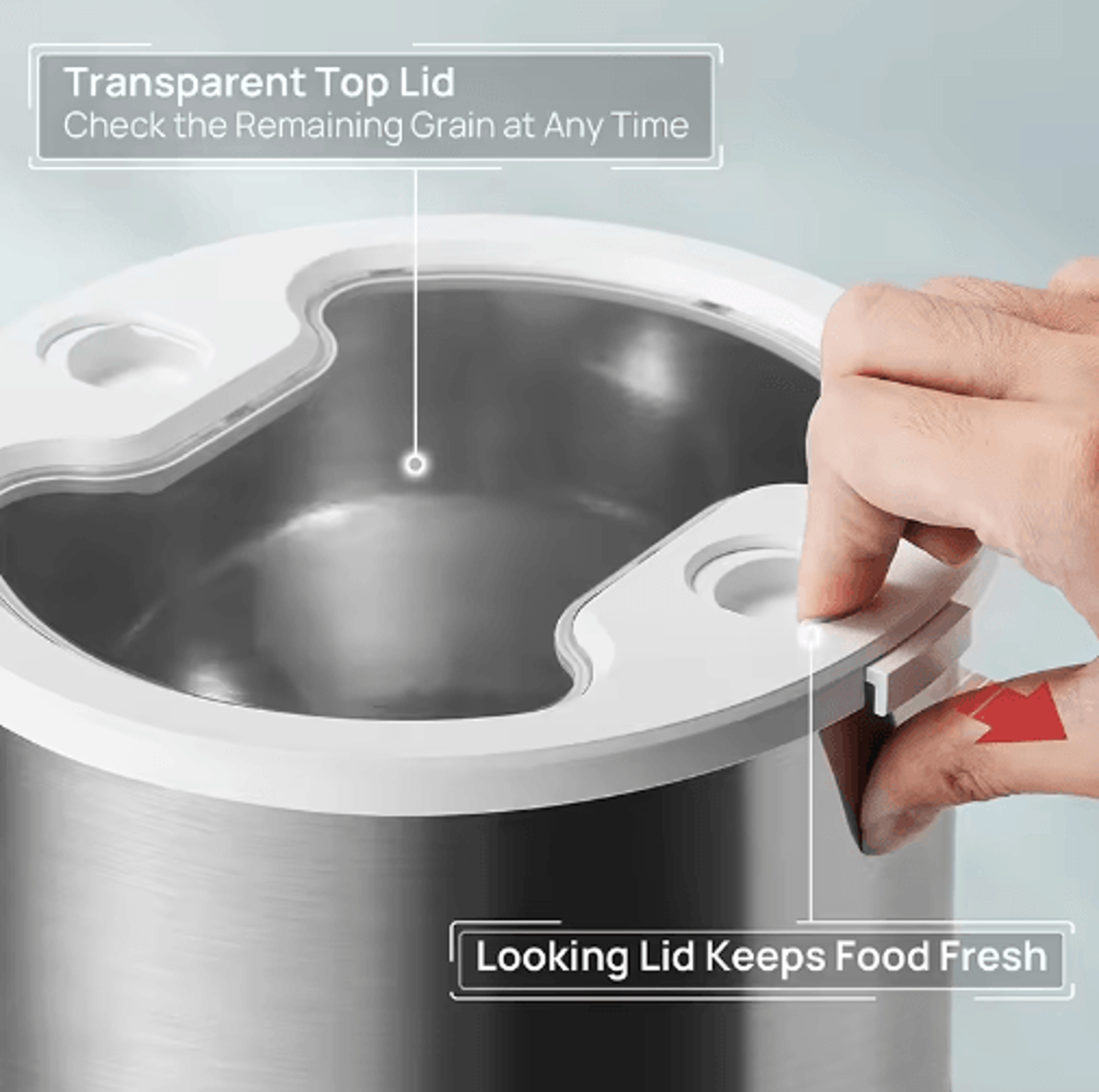 Smart APP Automatic Pet Feeder  Double Meal Remote Feeding Dispenser For Cats  Dogs 8