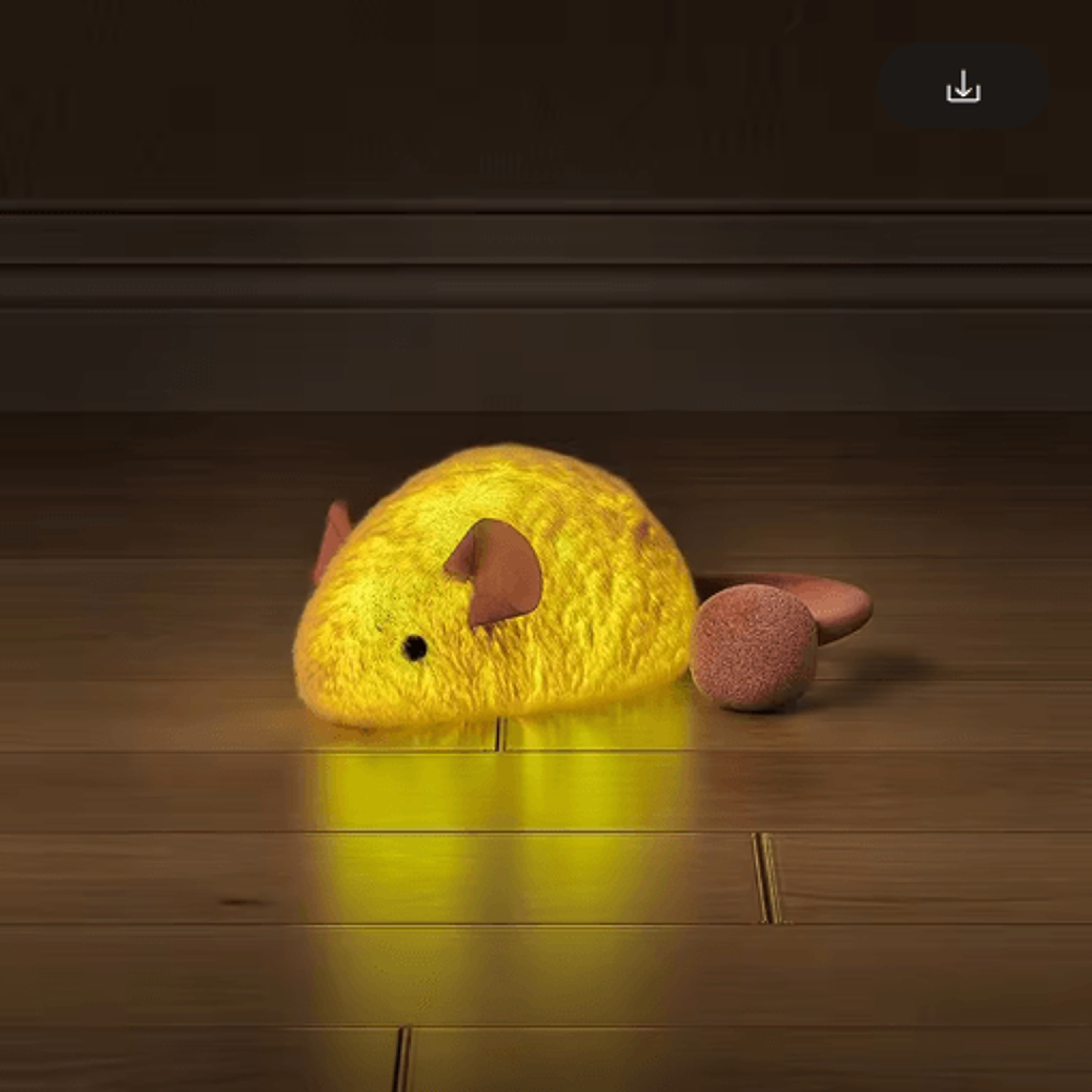 Interactive Plush Mouse Cat Toy Luminous Chew  Hunting Toy For Indoor Cats 5