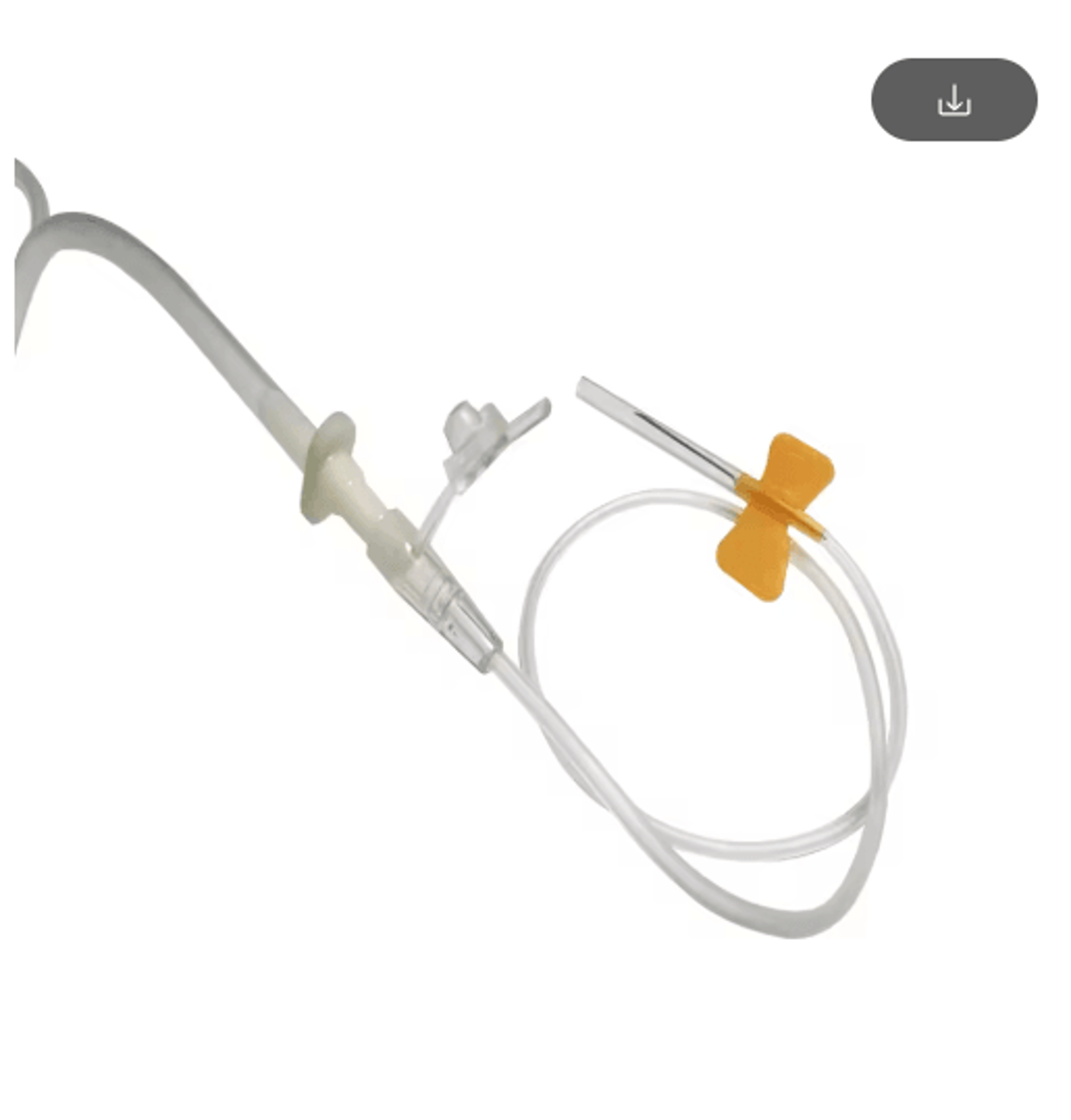 disposable pet butterfly infusion needle – veterinary iv infusion needle for pet medical care
