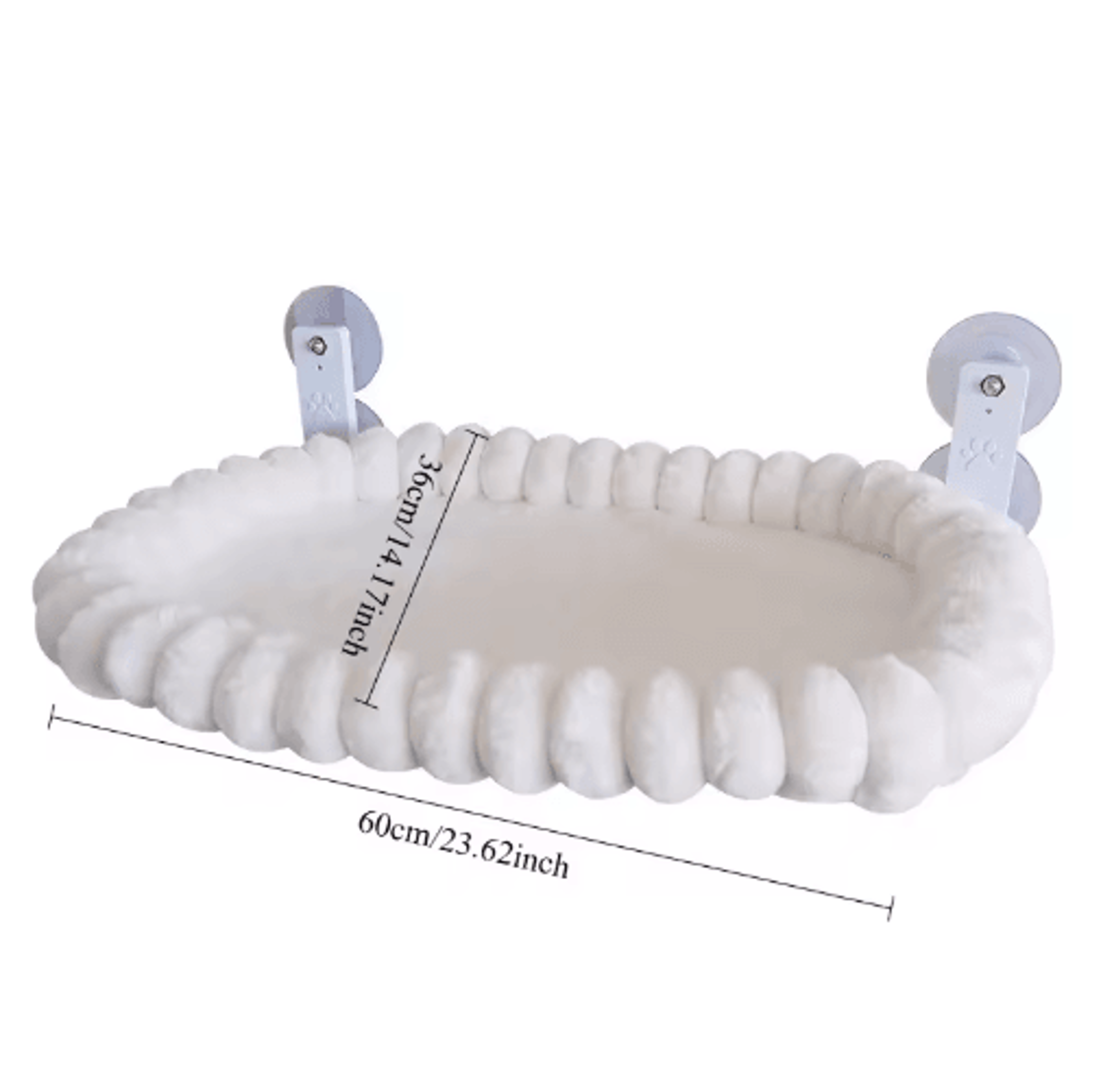 Foldable Cat Window Hammock  Suction Cup Hanging Bed For Cats 1