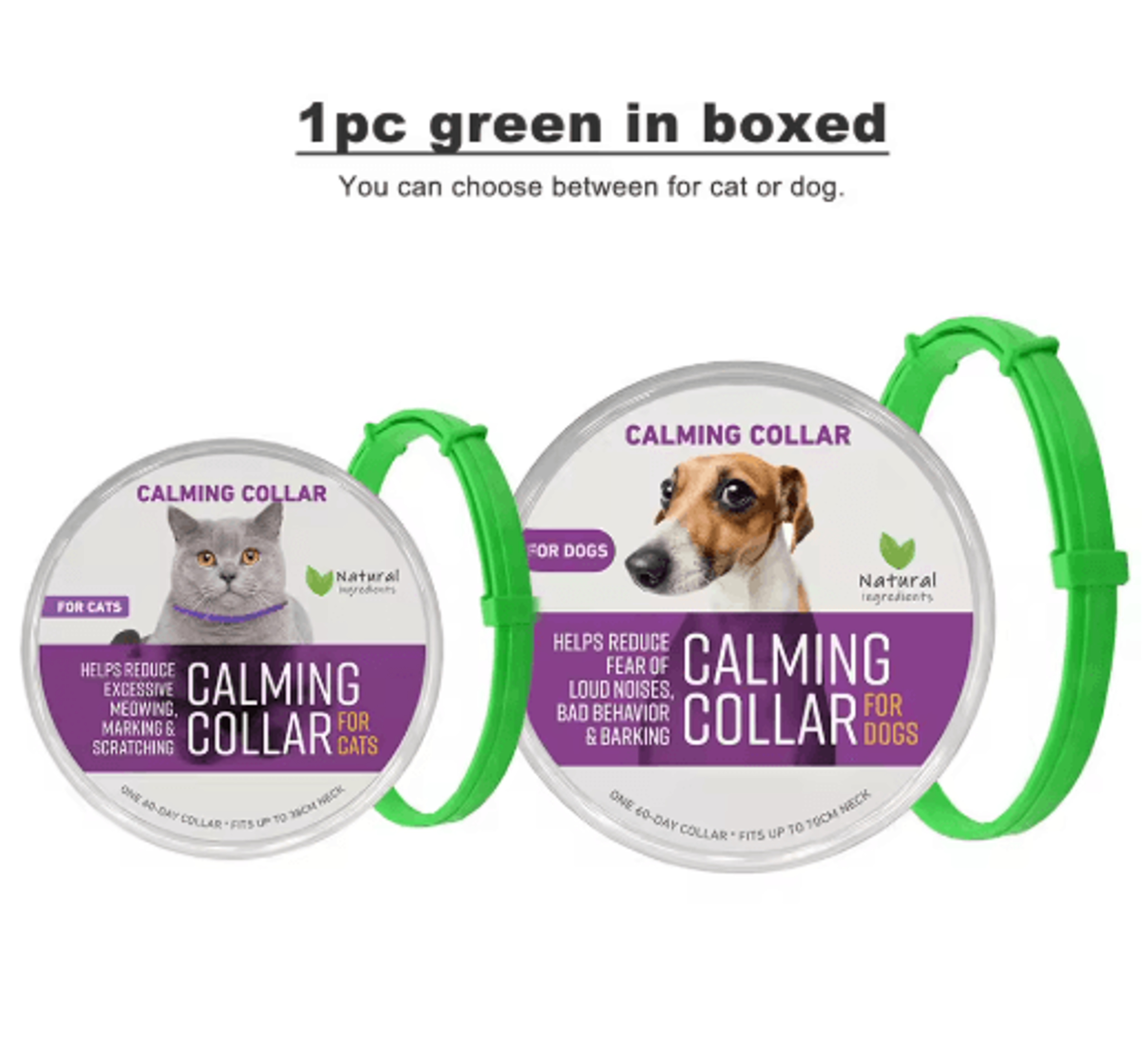 Adjustable Pheromone Calming Collar For Cats  Dogs  LongLasting Anxiety Relief 14