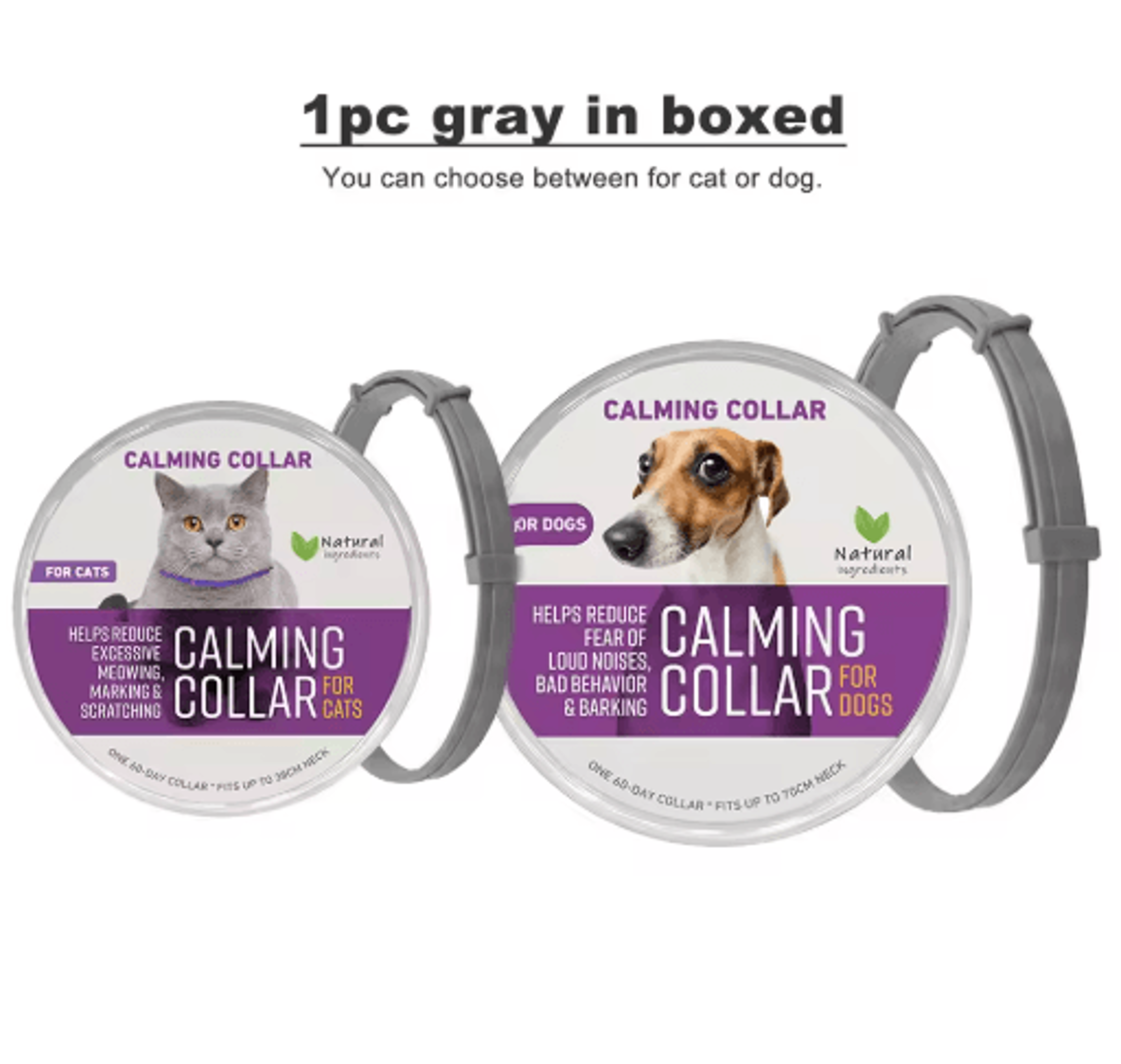 Adjustable Pheromone Calming Collar For Cats  Dogs  LongLasting Anxiety Relief 16